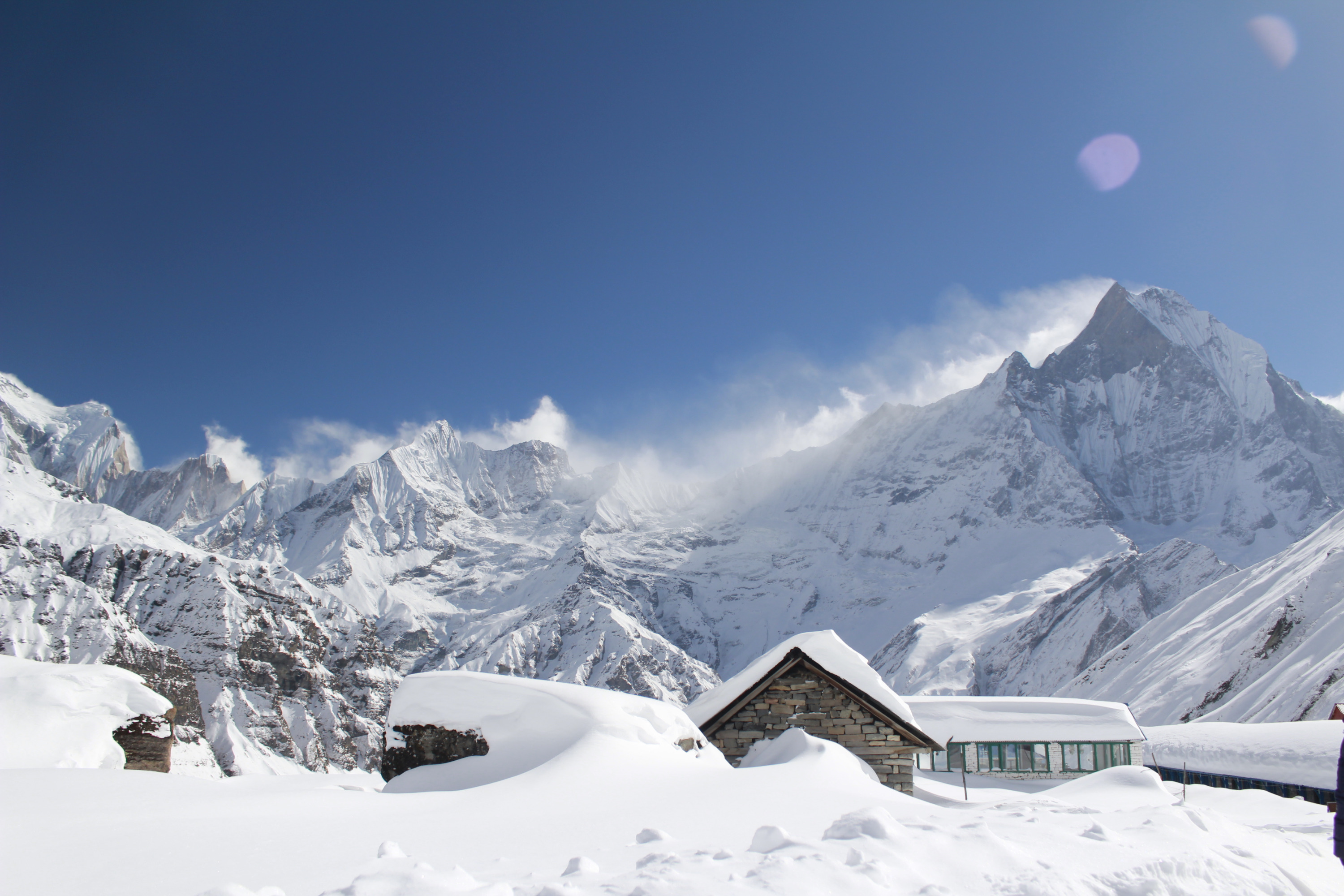 从博卡拉出发 7天安纳布尔纳峰大本营徒步