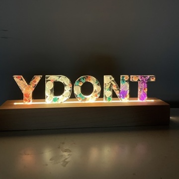 URBANPEACE - 永生花字母灯｜永生花字母锁匙扣｜观塘