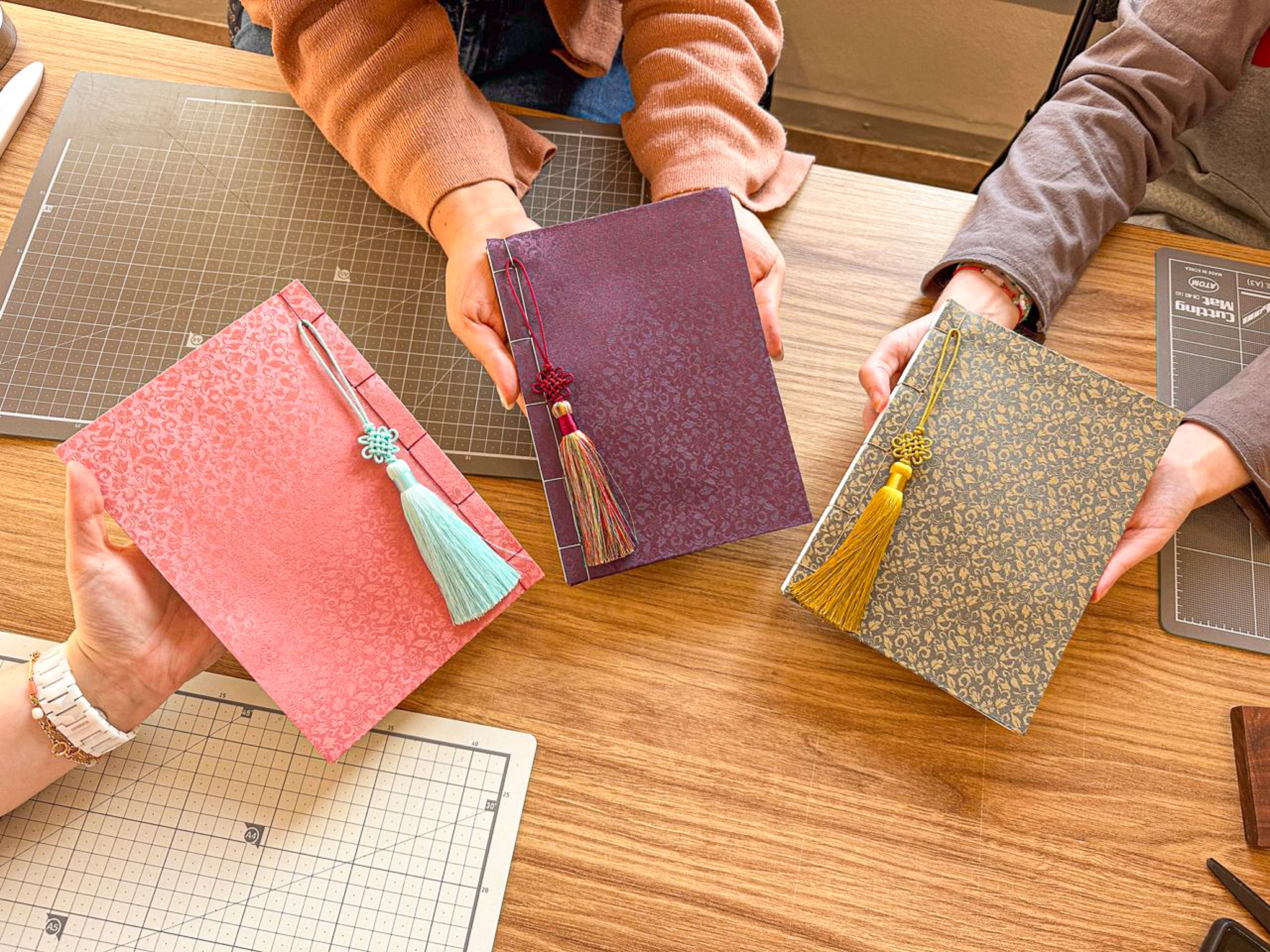 韩国传统笔记本制作课程