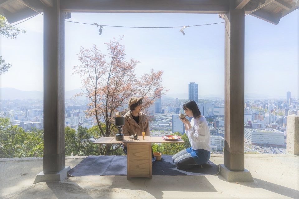 广岛早晨徒步之旅 & 露天茶道