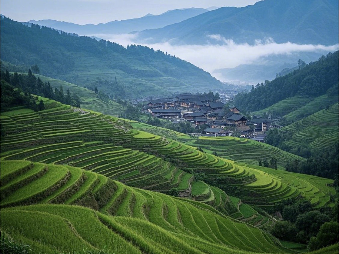 桂林私家旅游：龙脊梯田+黄罗长发村