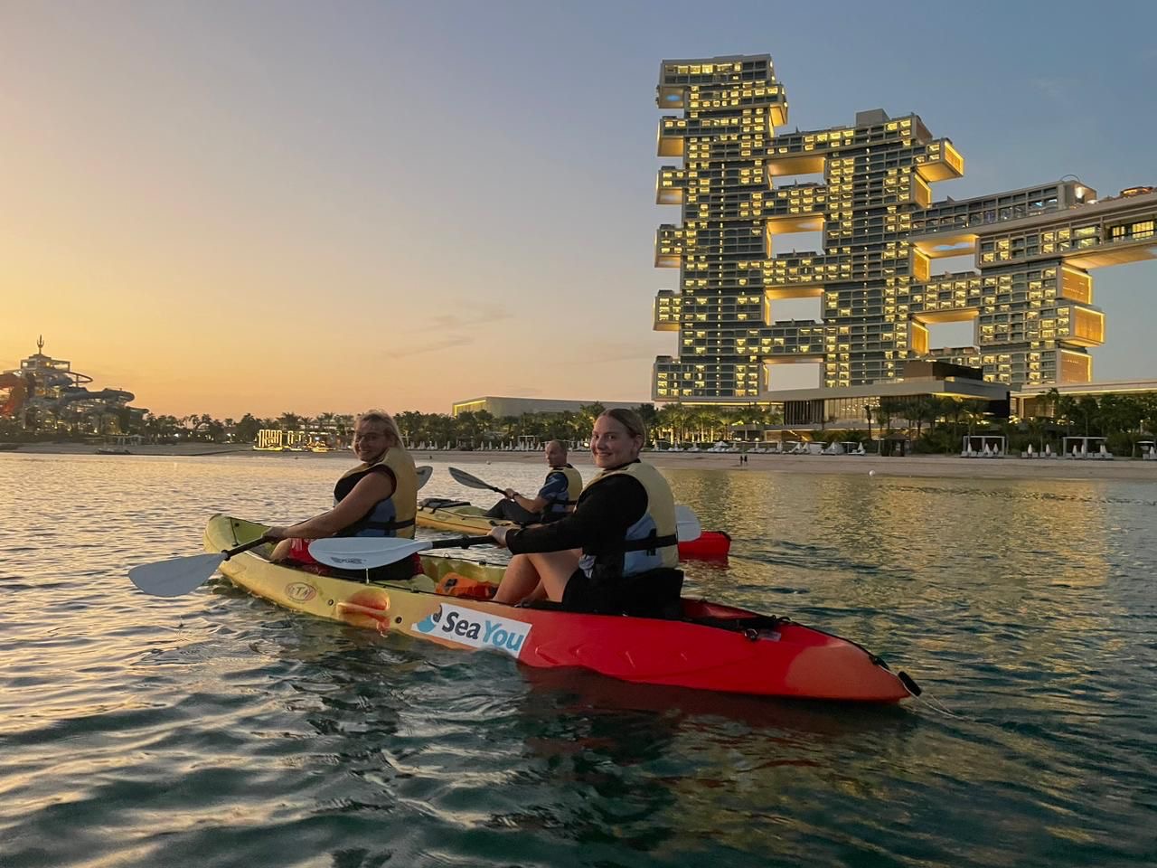 朱美拉棕榈岛双人皮划艇之旅