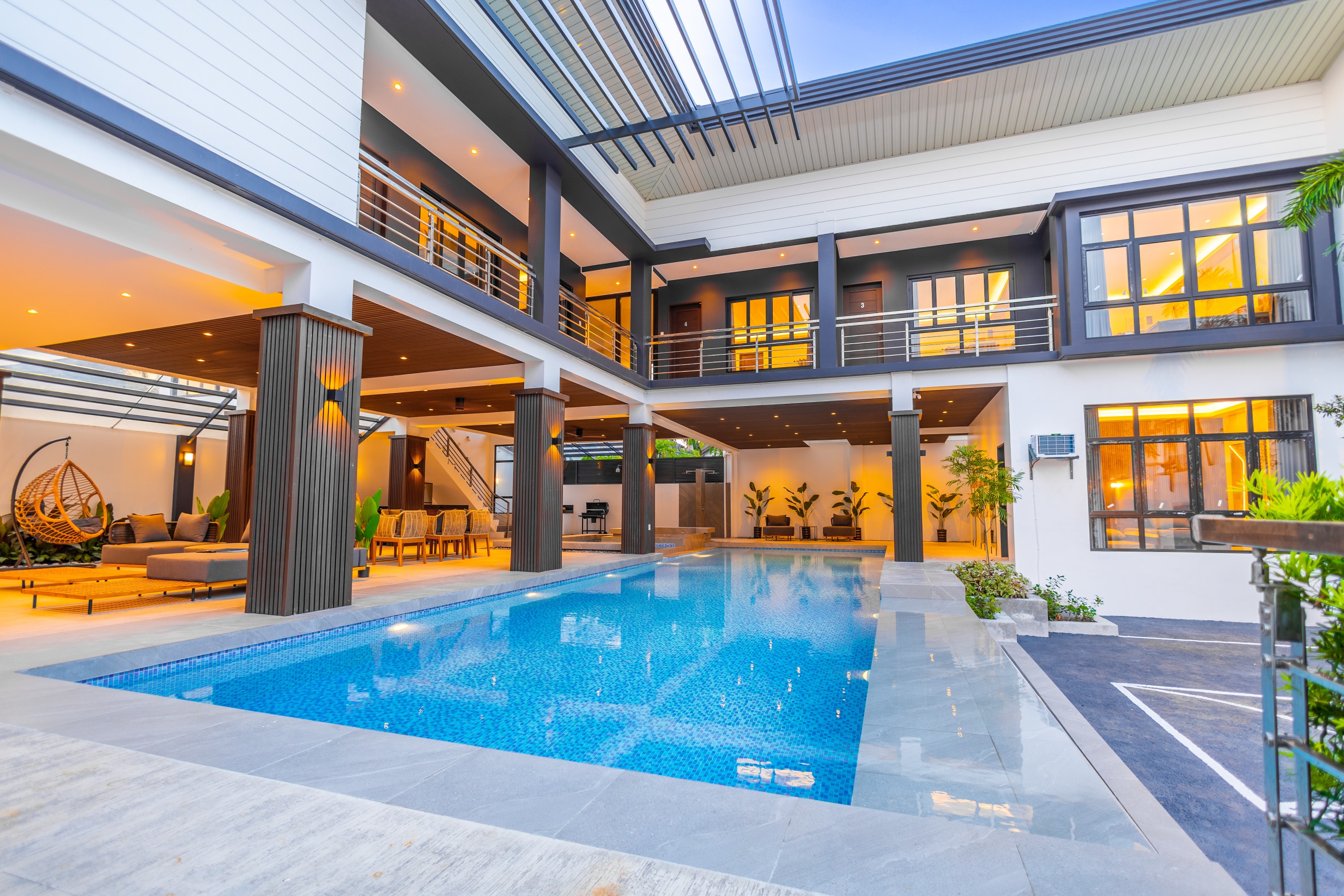 拉古纳The Villa at Pansol住宿体验