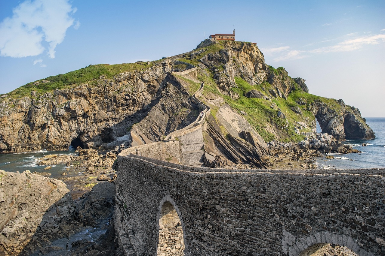 毕尔巴鄂出发的圣塞巴斯蒂安和圣胡安 de Gaztelugatxe 之旅