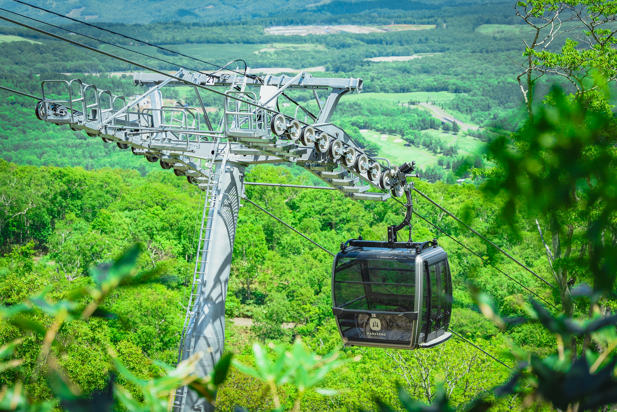 新雪谷俱知安花园虾夷富士（羊蹄山）观测缆车