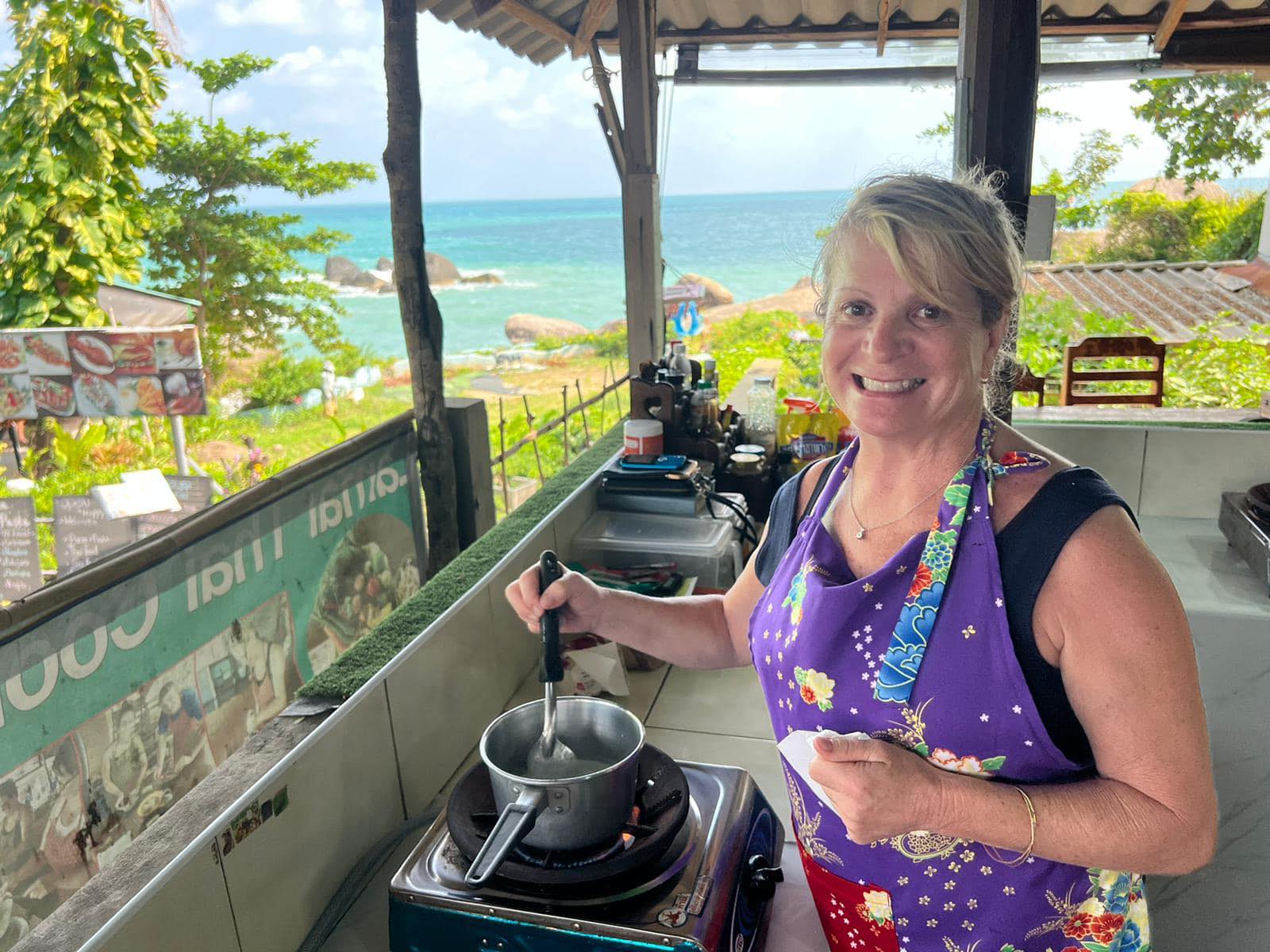 苏梅岛海边泰式烹饪大师班