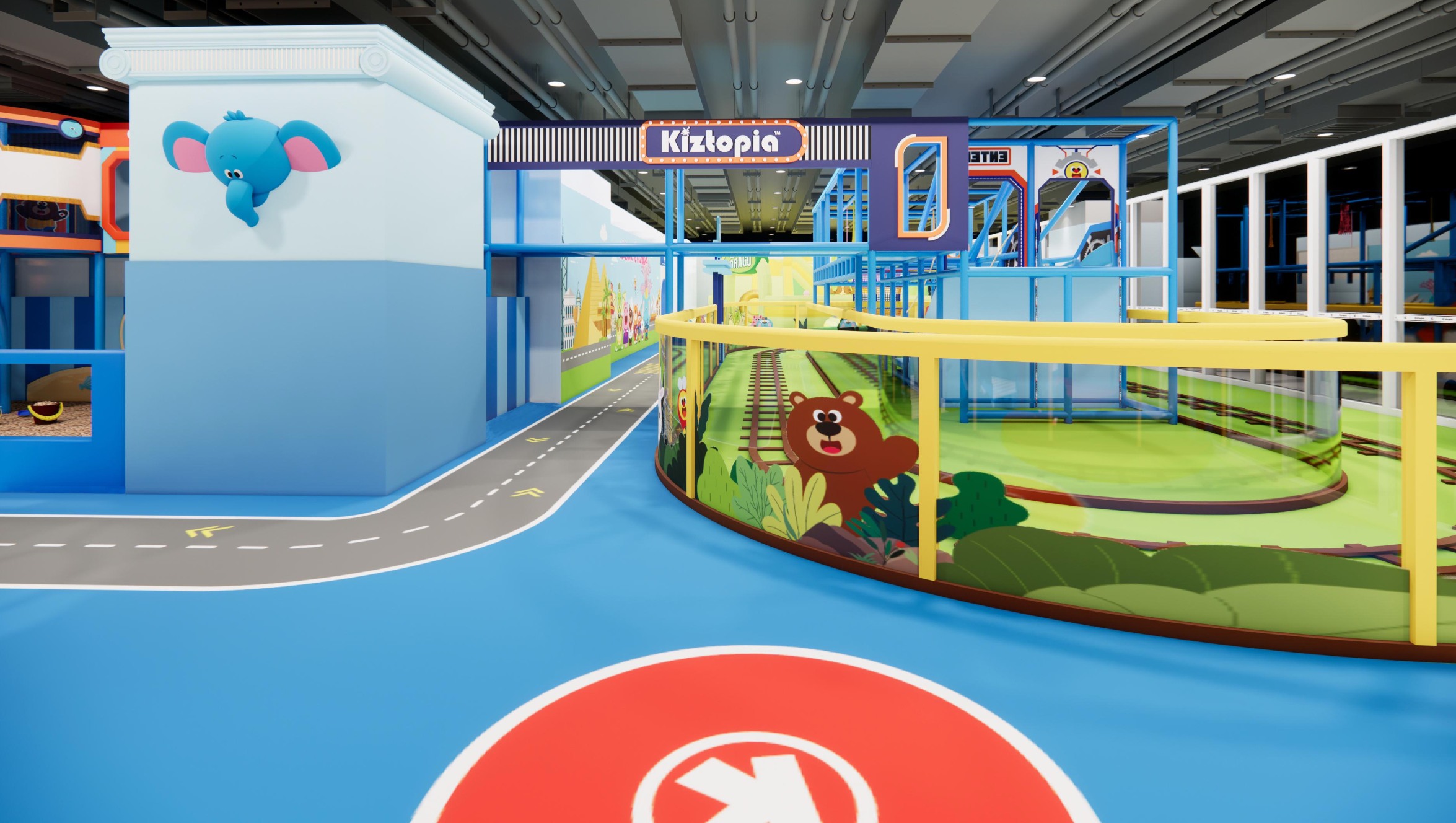 雅加达阿哥拉购物中心 Kiztopia 儿童室内游乐场门票