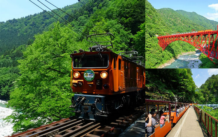 2天1夜立山黑部阿尔卑斯山脉路线 & 黑部峡谷铁道 & 宇奈月温泉（东京出发）