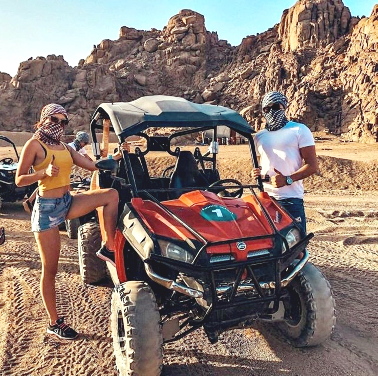 沙姆沙伊赫：沙丘越野车、骑马和骆驼之旅（含早餐）