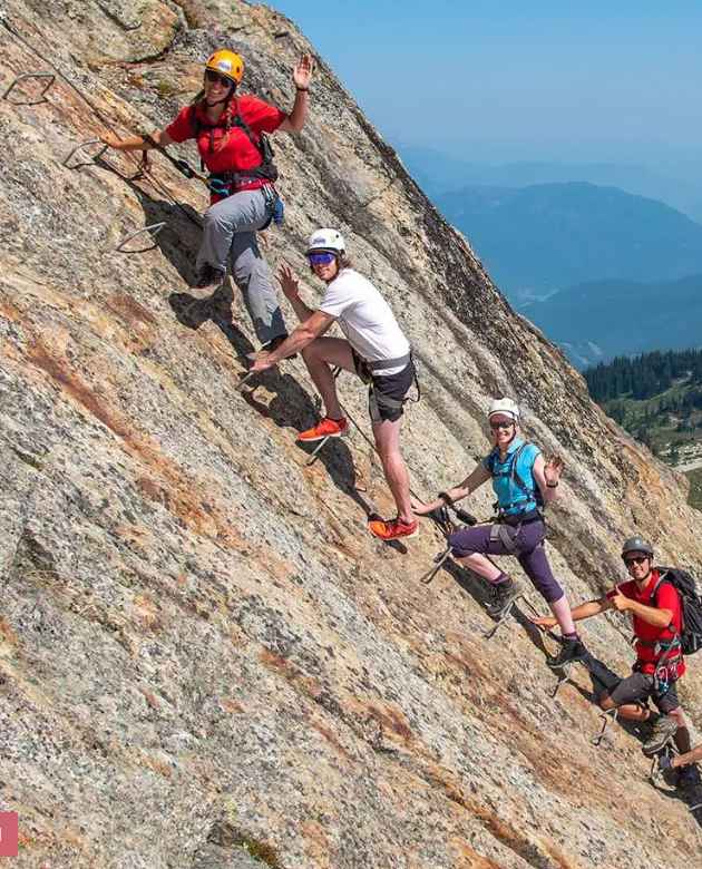 惠斯勒铁索攀岩