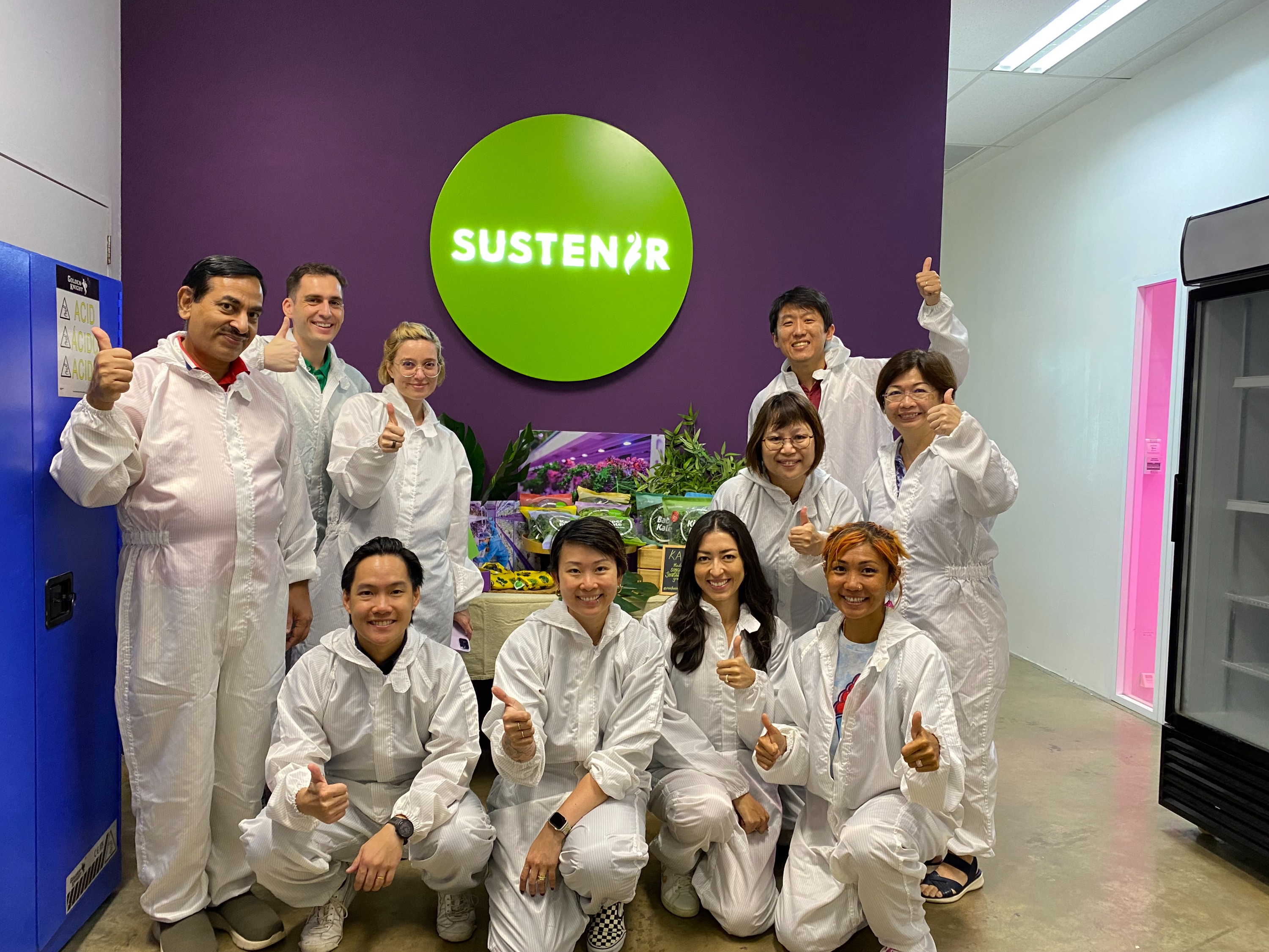 新加坡 Sustenir 超级都会农场之旅