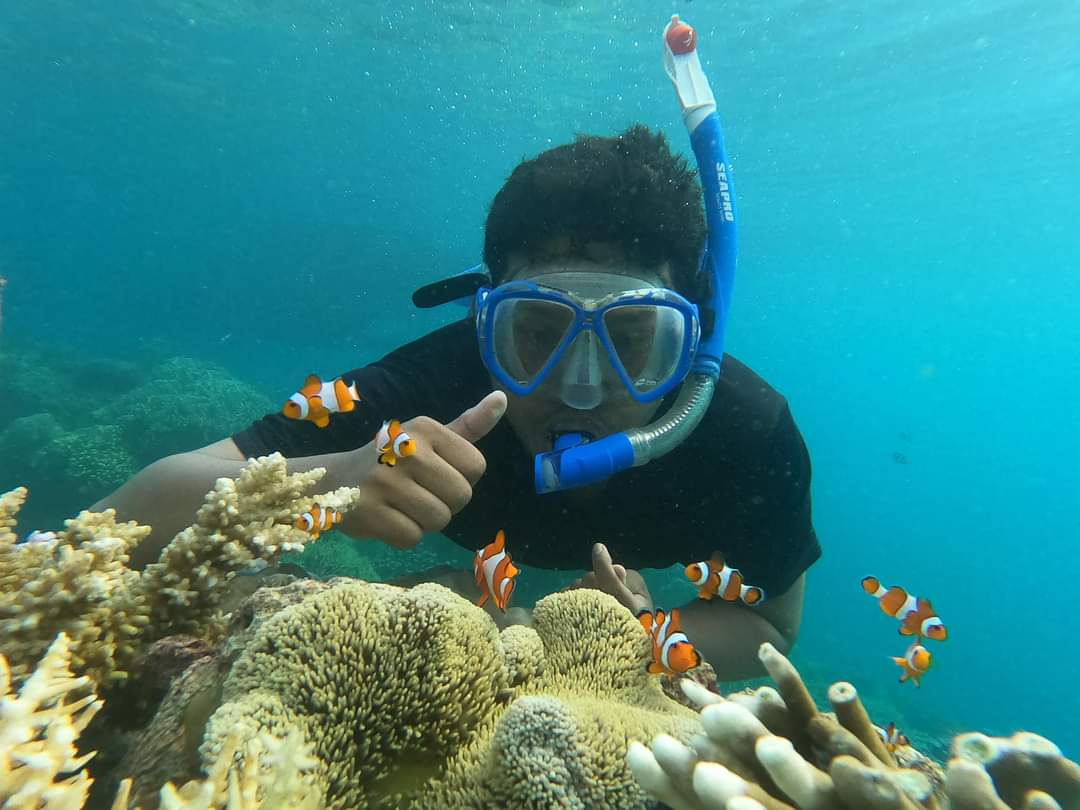 浮潜、皮划艇 & 民丹岛白沙岛趣味钓鱼之旅