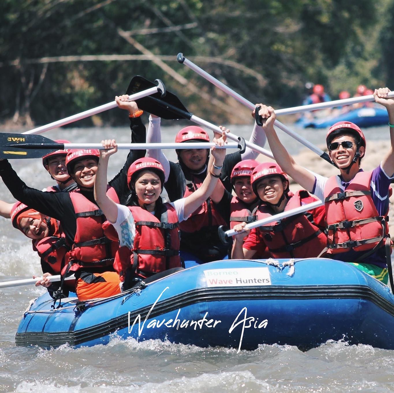 沙巴九如河激流泛舟体验（可加选佩里萤火虫之旅）
