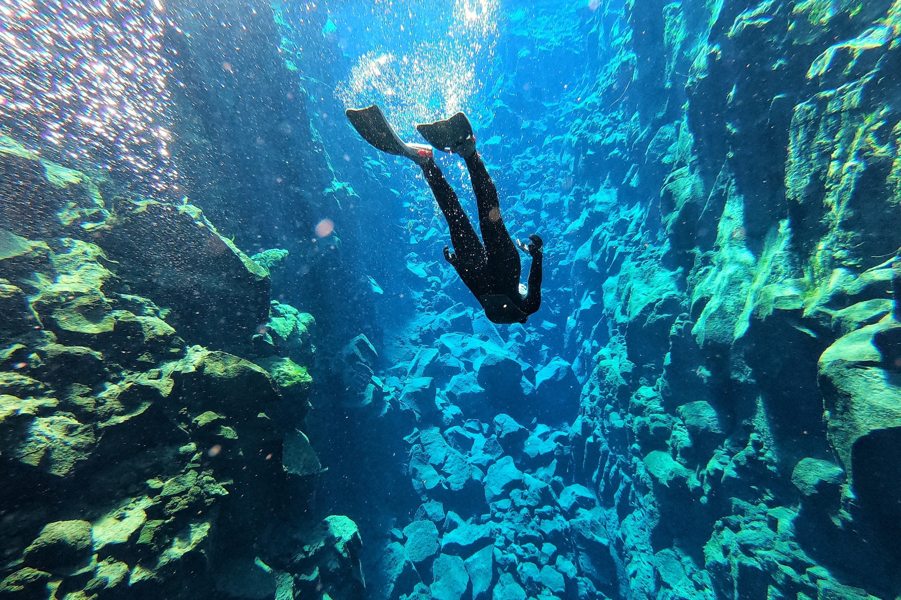 丝费拉 (Silfra) 浮潜体验