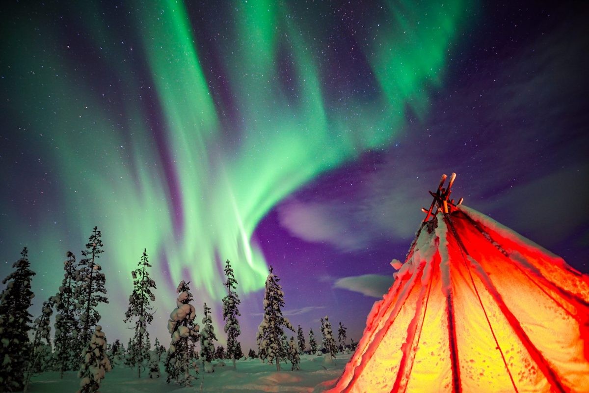 罗瓦涅米北极光之旅（含专业摄影）