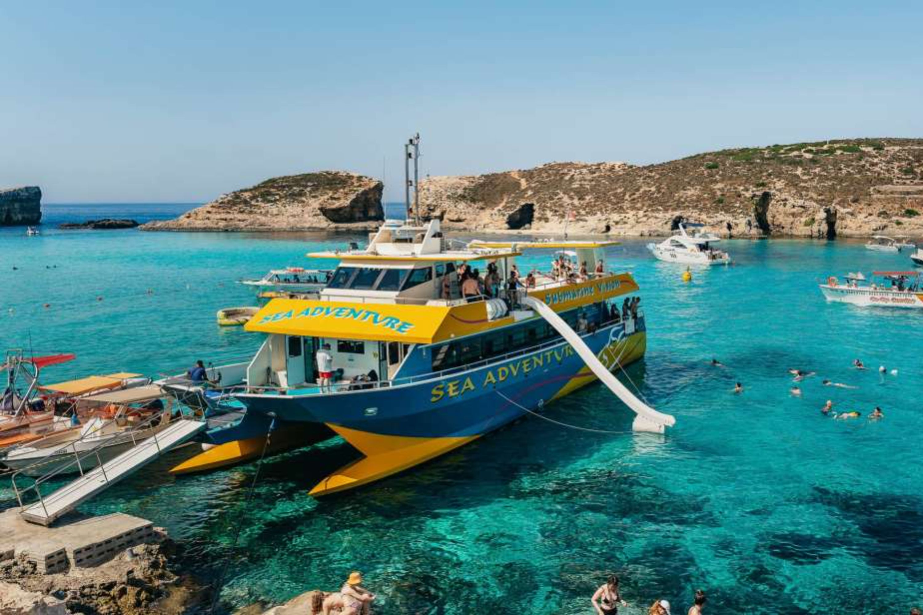 戈佐岛 & 科米诺岛 & 水晶岛 & 蓝色泻湖观光游轮之旅