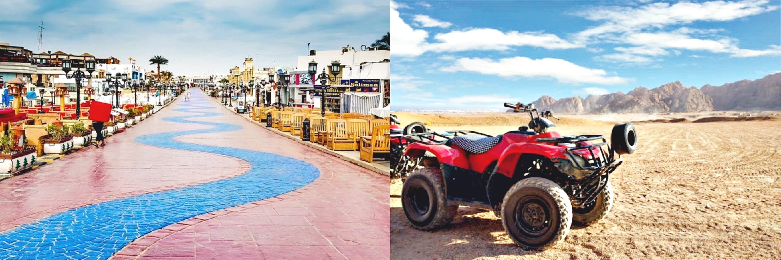 沙姆沙伊赫：私人城市之旅，包括ATV和贝都因人帐篷