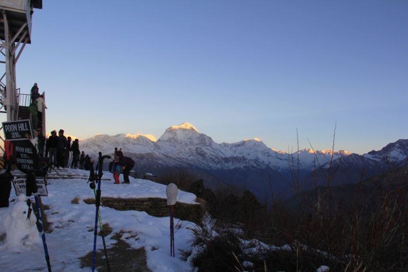 安纳普尔纳峰Ghore pani Poonhill 徒步4天