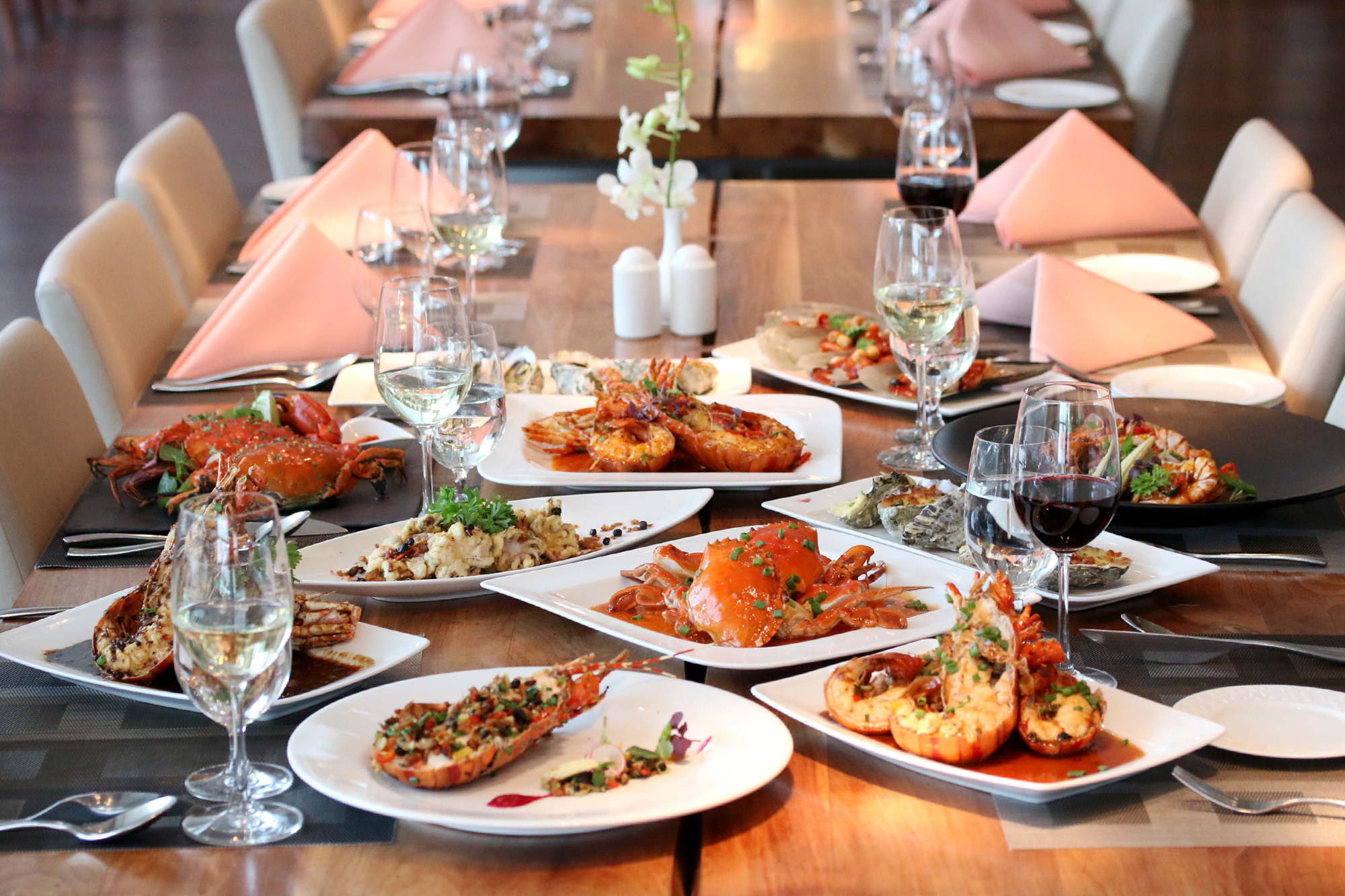 西贡日航酒店La Brasserie餐厅海鲜自助餐