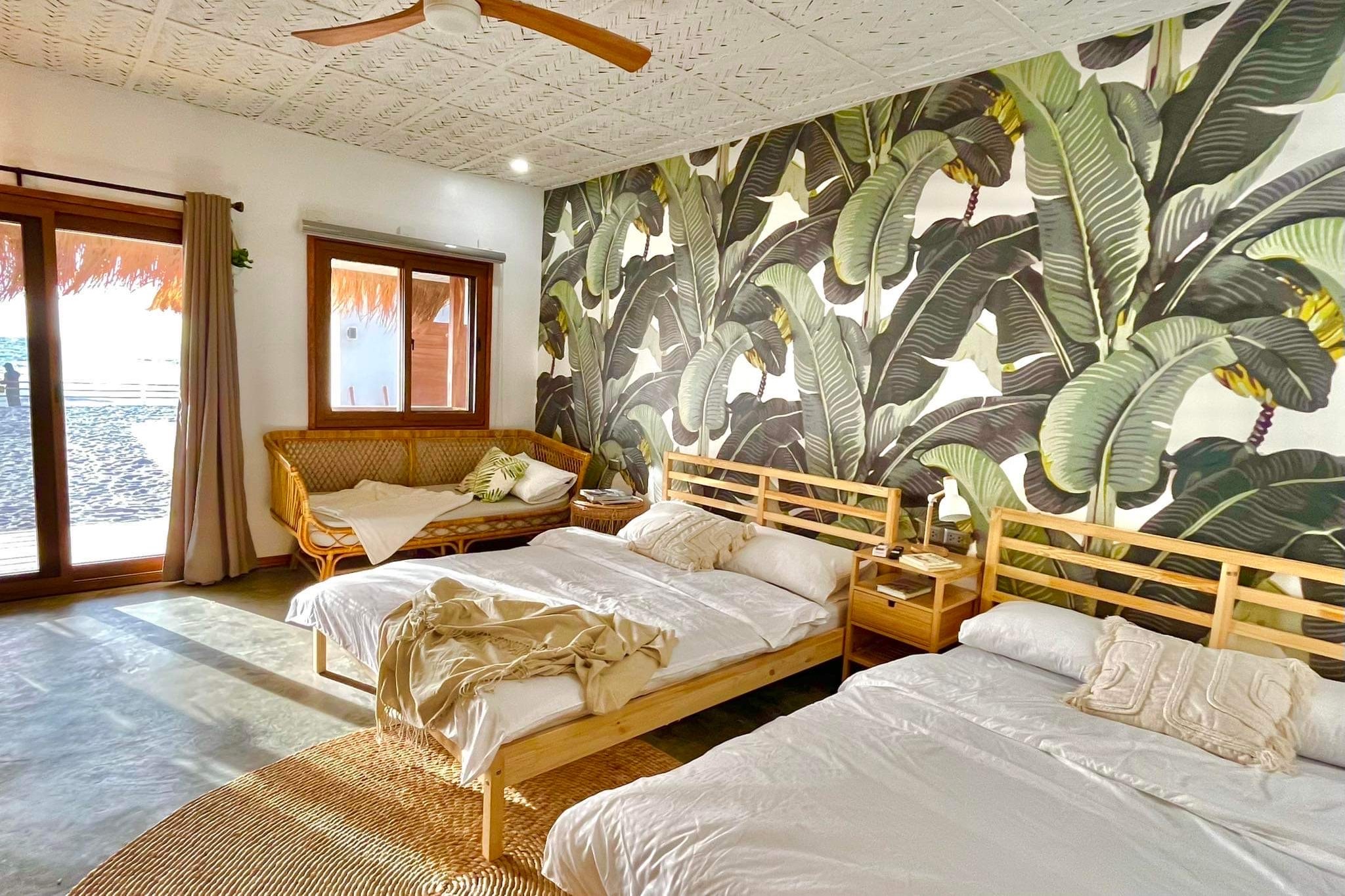 三描礼士Balay Angkan Beachfront Villas住宿