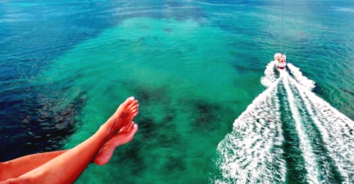 沙姆沙伊赫：帆伞运动和可选的香蕉船之旅