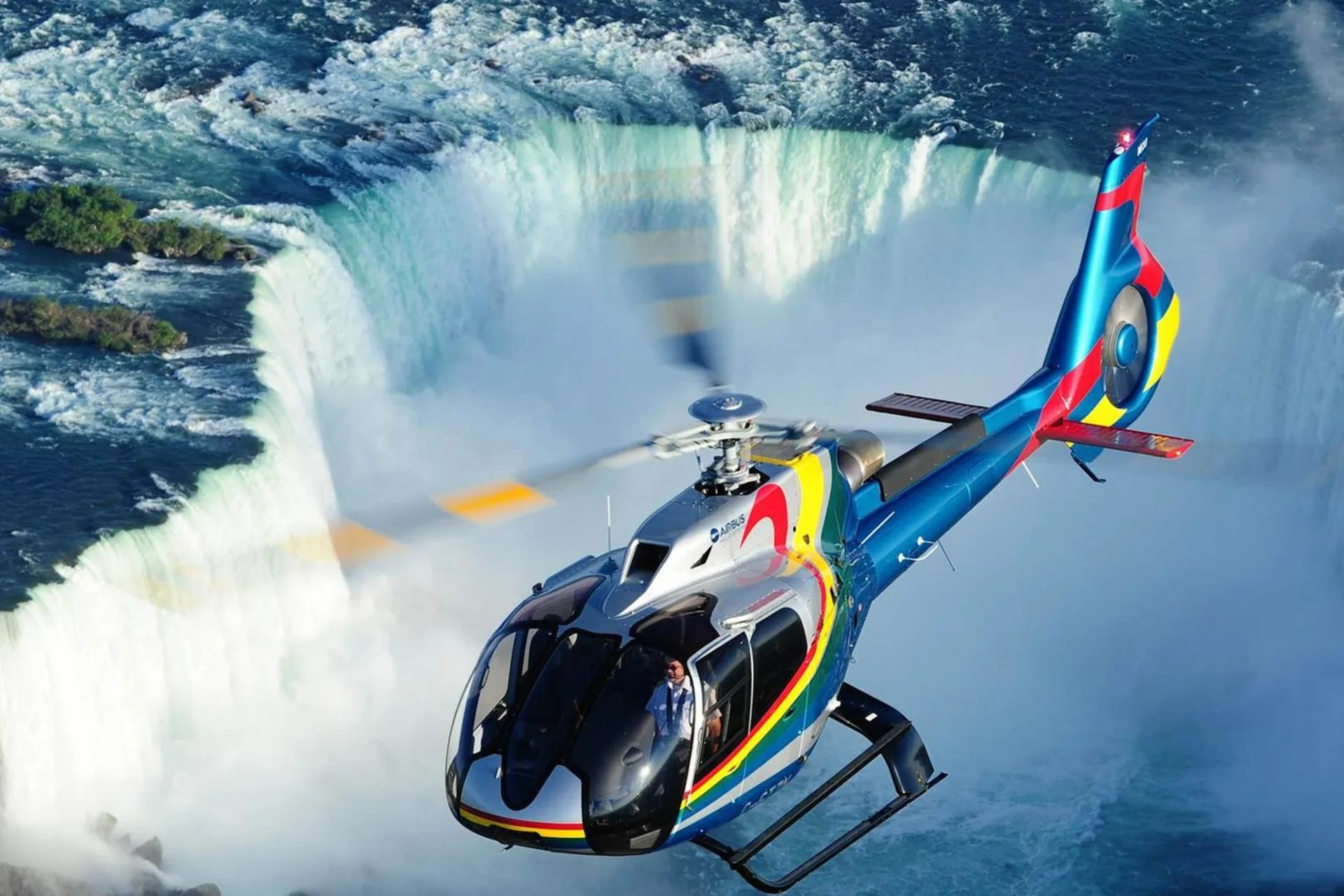 美国尼亚加拉大瀑布直升机观光之旅