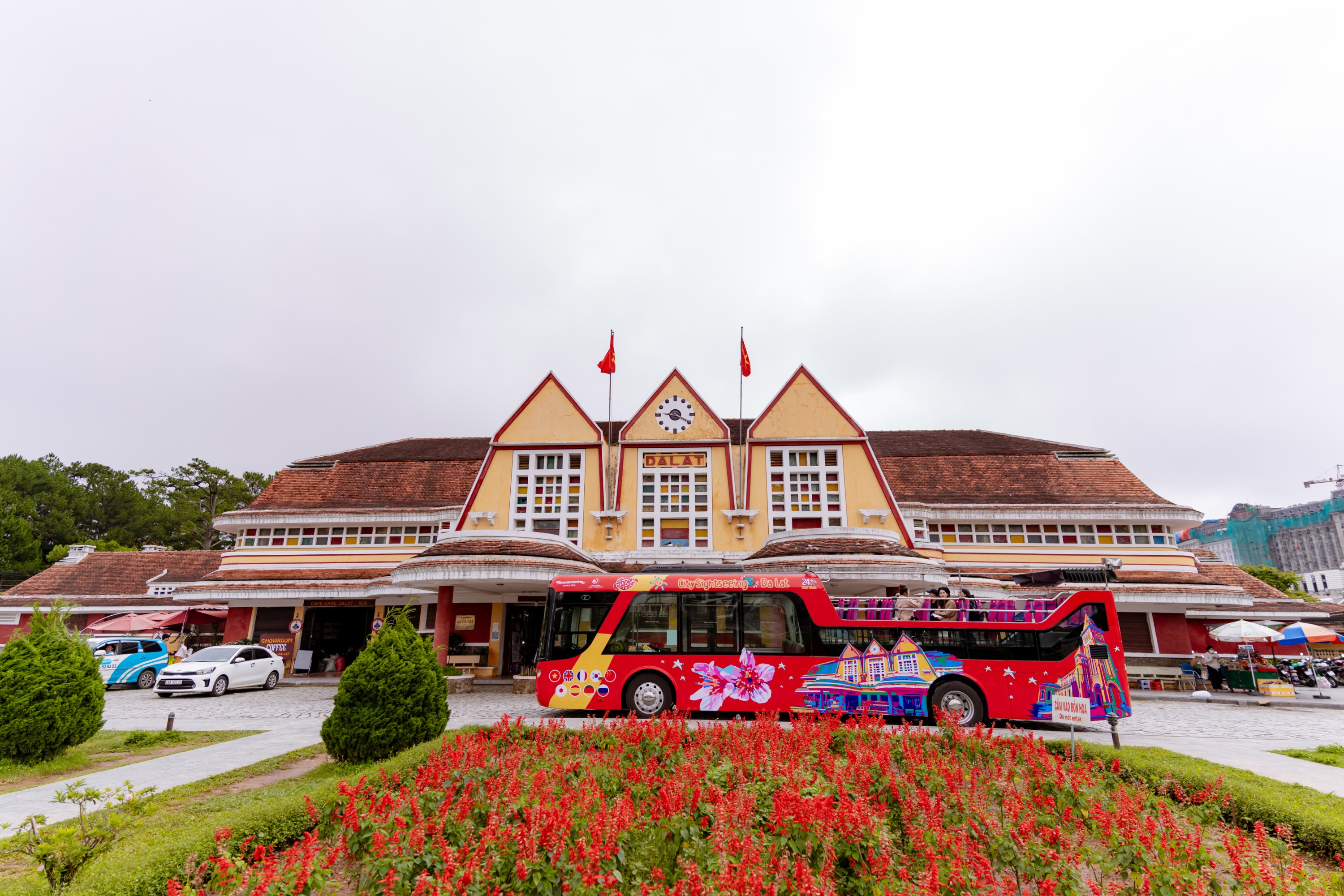 大叻双层观光巴士票（City Sightseeing 提供）