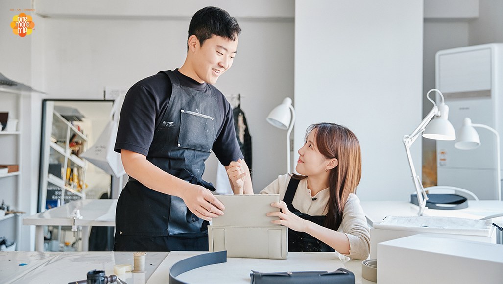 韩国迷你皮包制课程