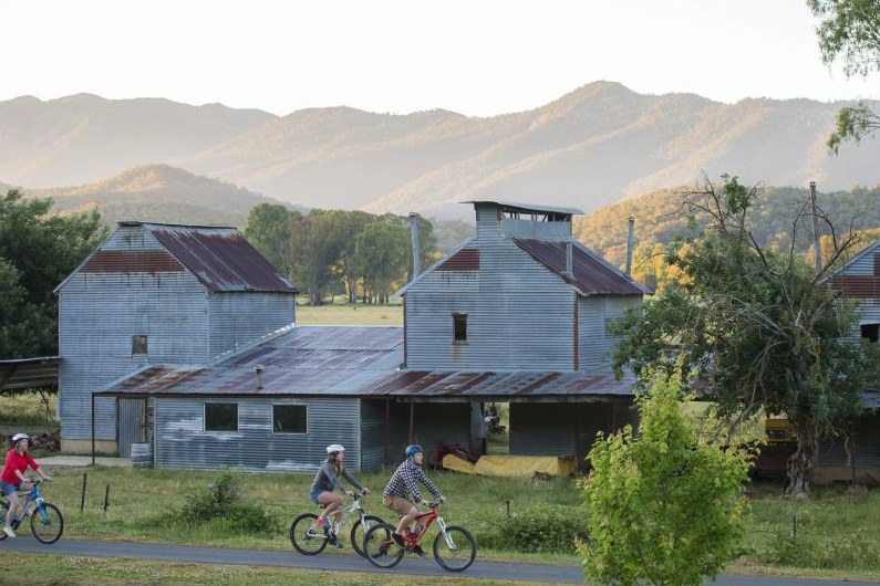Murray to Mountains Rail Trail 自行车之旅（Beechworth 出发）