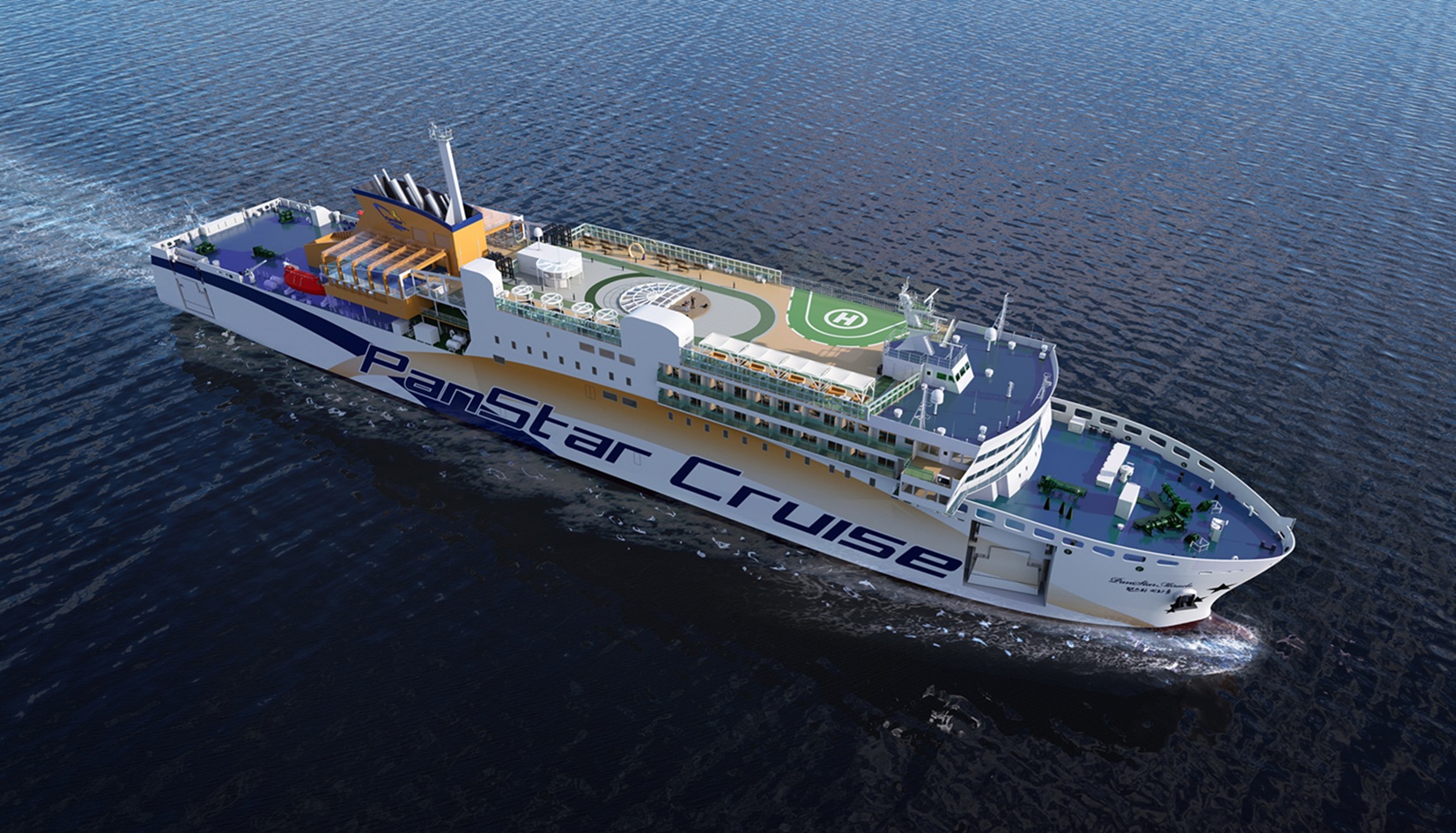 大阪 - 釜山渡轮（Panstar Cruise 提供）