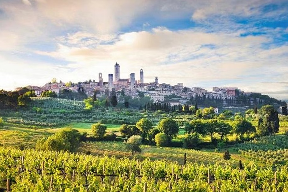 西恩纳＆圣吉米尼亚诺＆蒙特里焦尼＆奇扬地葡萄酒品尝之旅