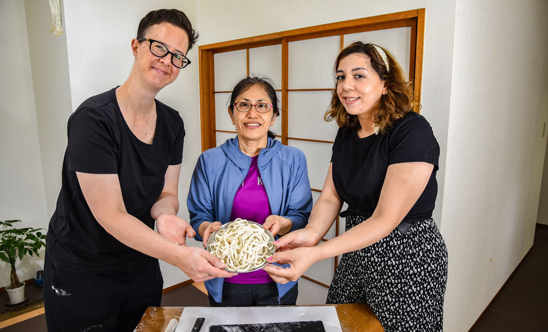 东京家庭式天妇罗 & 乌冬面 & 饺子3小时制作体验