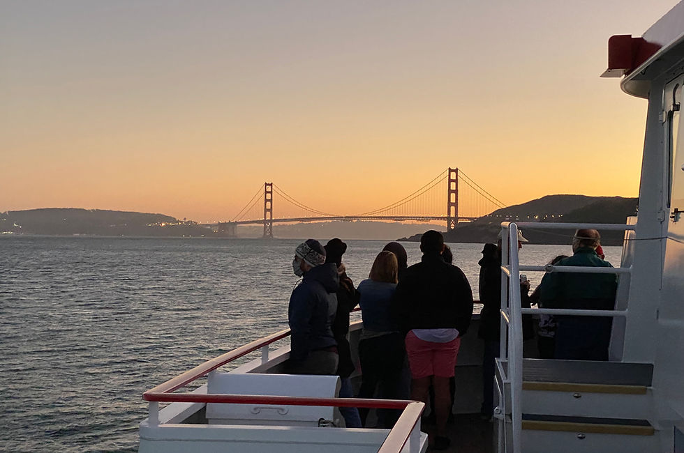 旧金山加州日落 / 黄昏游轮90分钟巡航之旅