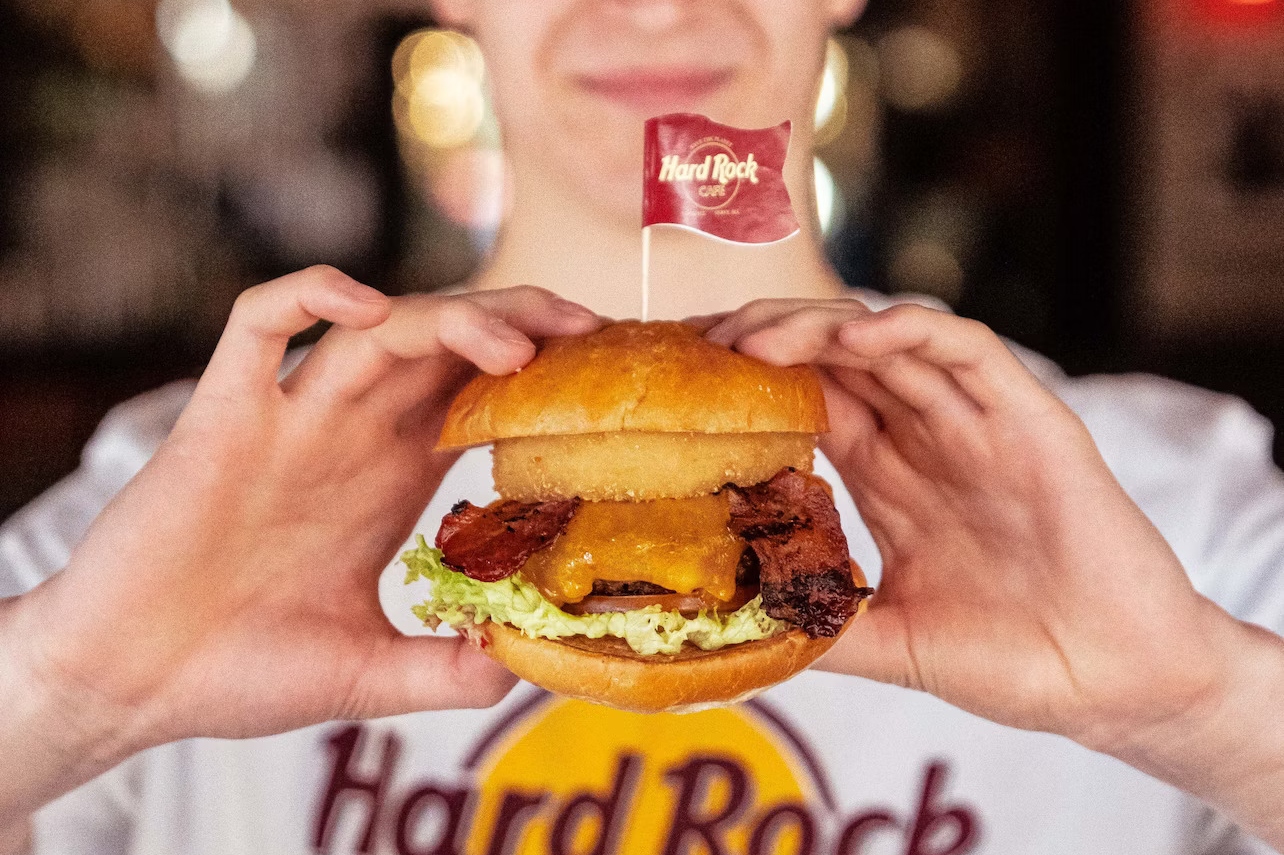爱丁堡 Hard Rock Cafe 硬石餐厅餐饮体验