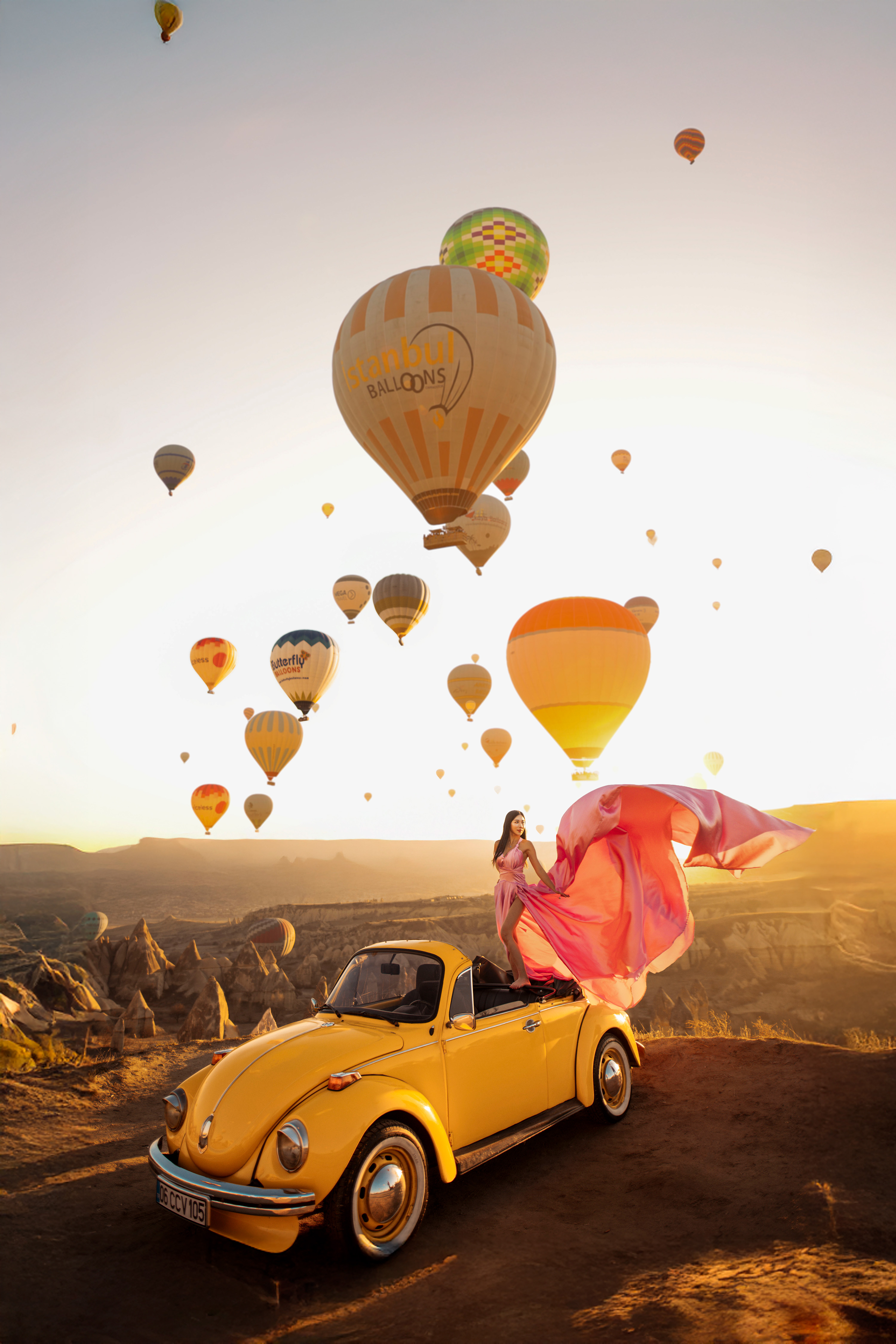 经典老车日出／日落专业摄影体验