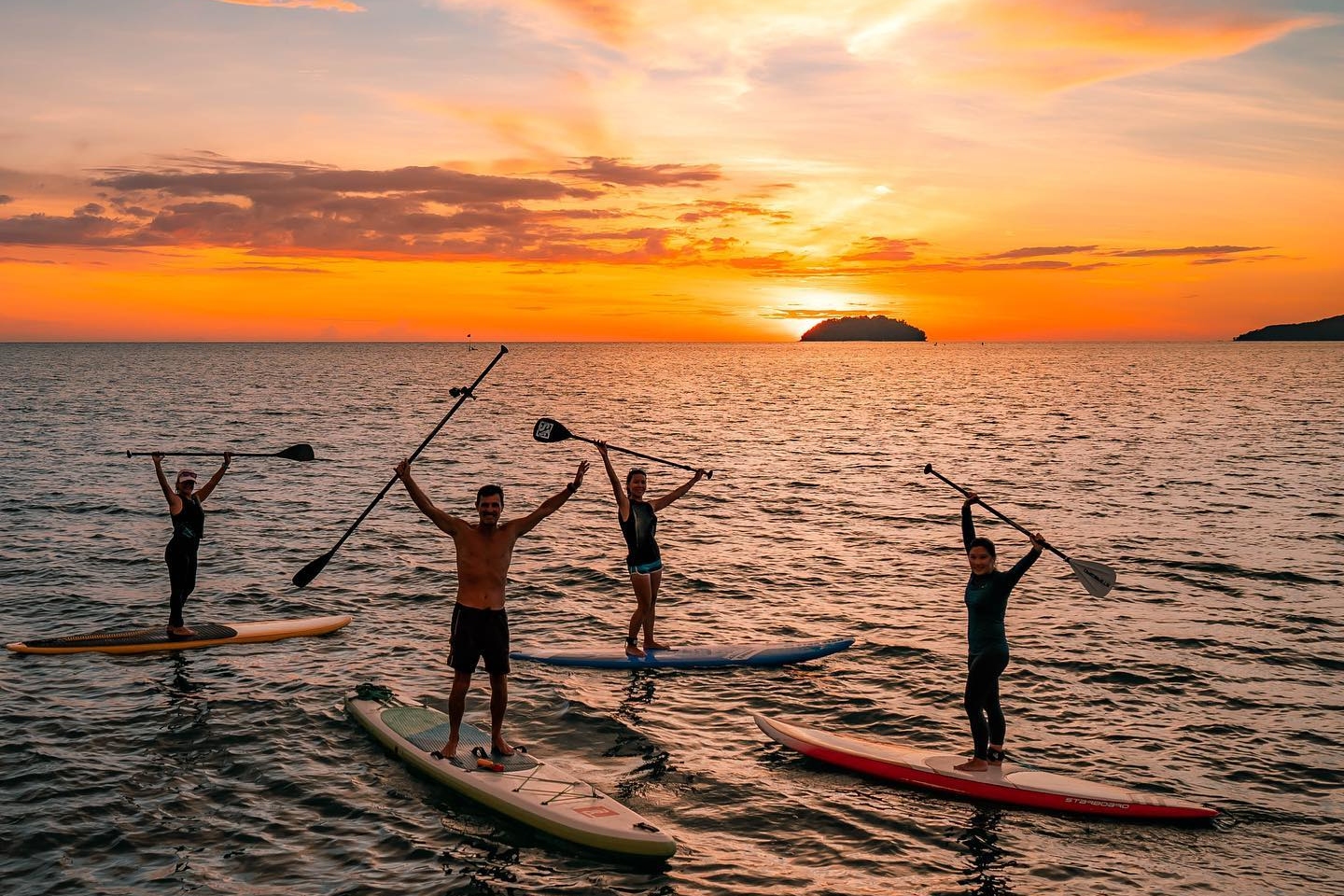 沙巴SUP早晨或日落体验