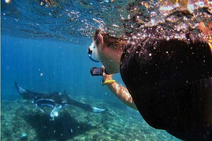 巴厘岛图兰本PADI五星级潜水中心浮潜体验
