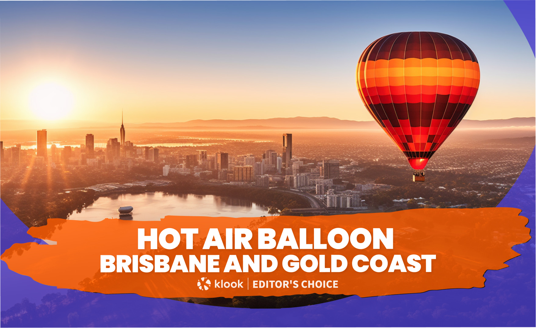 黄金海岸＆布里斯本热气球飞行体验