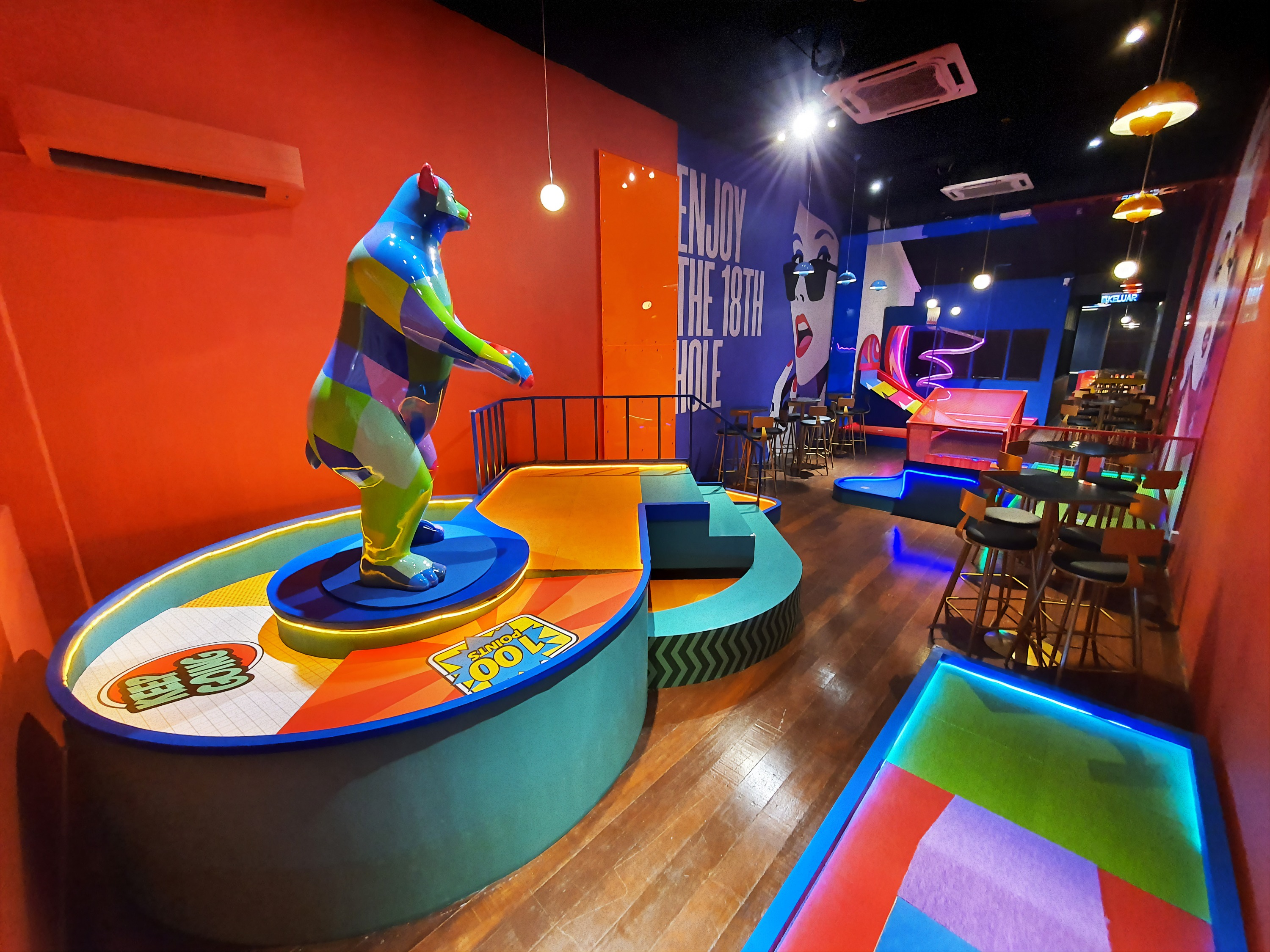 DE'8000 室内迷你高尔夫门票