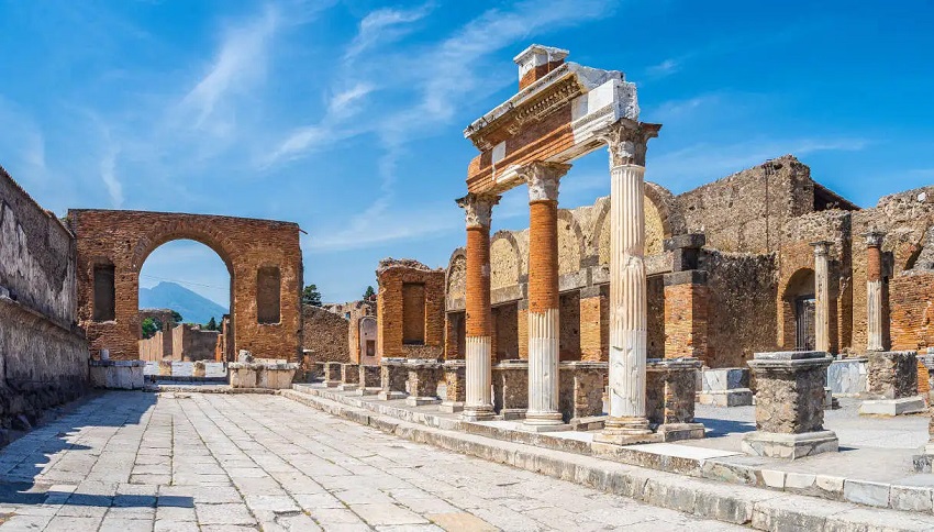 庞贝 & 波西塔诺 & 阿马尔菲海岸一日游（罗马出发）