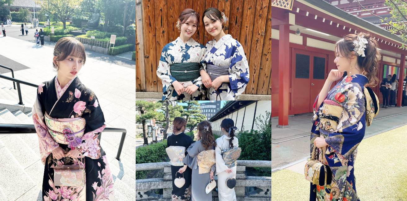 金泽和服租赁（金泽香林坊Kimono Rental Wargo店提供）