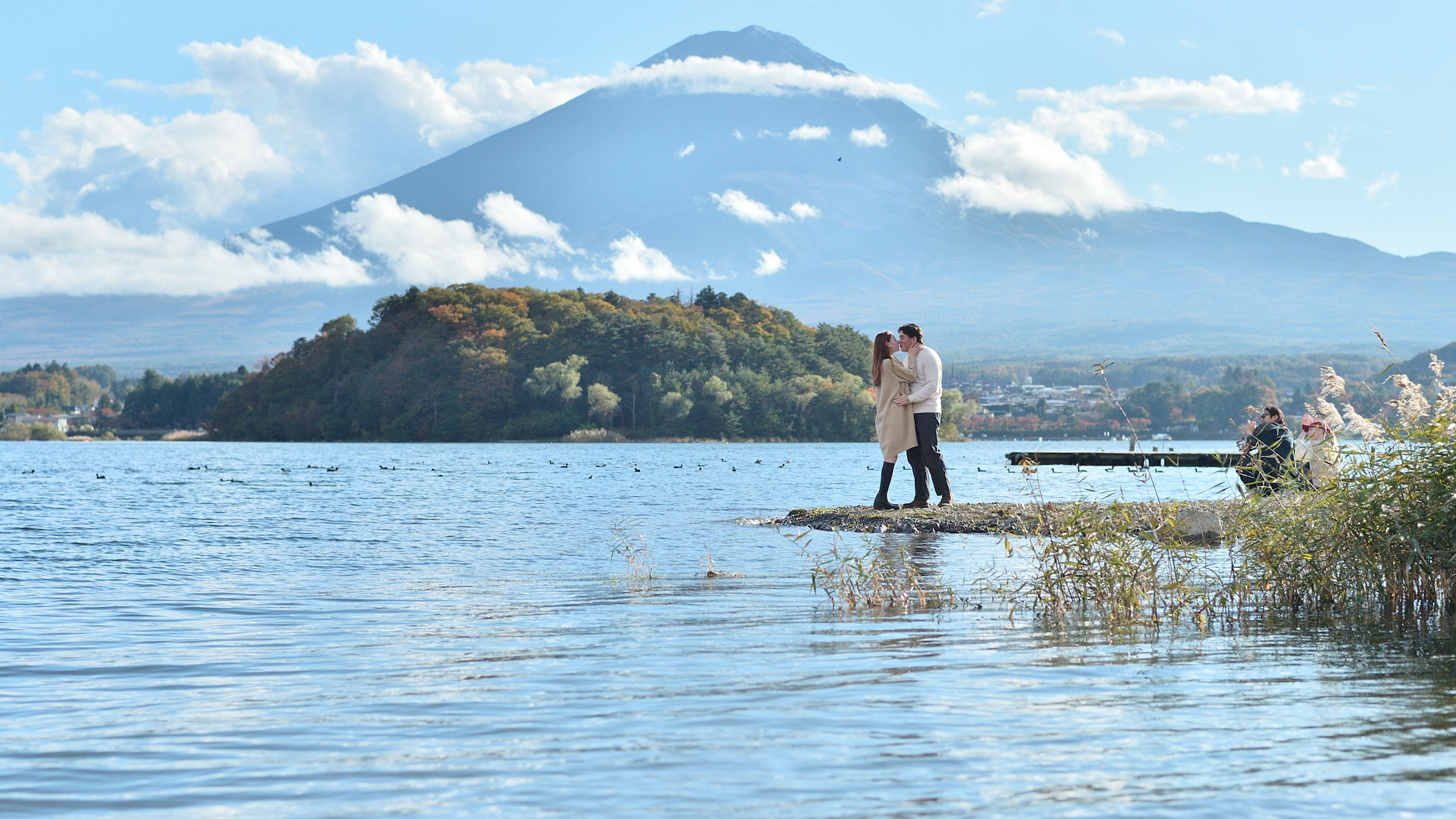富士山拍照体验