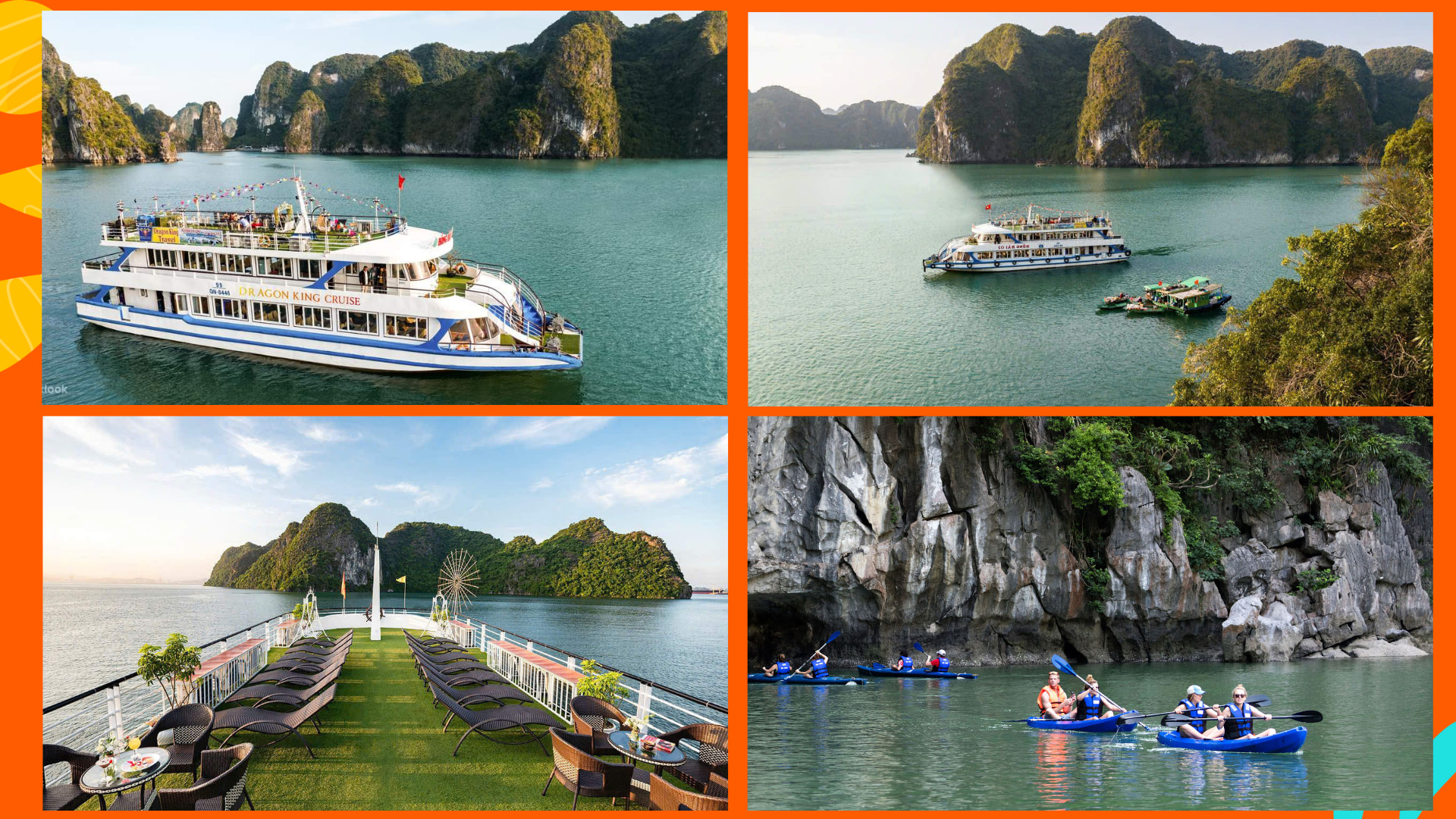 【路线2】下龙湾游轮一日游（Premium Dragon King Cruise提高）