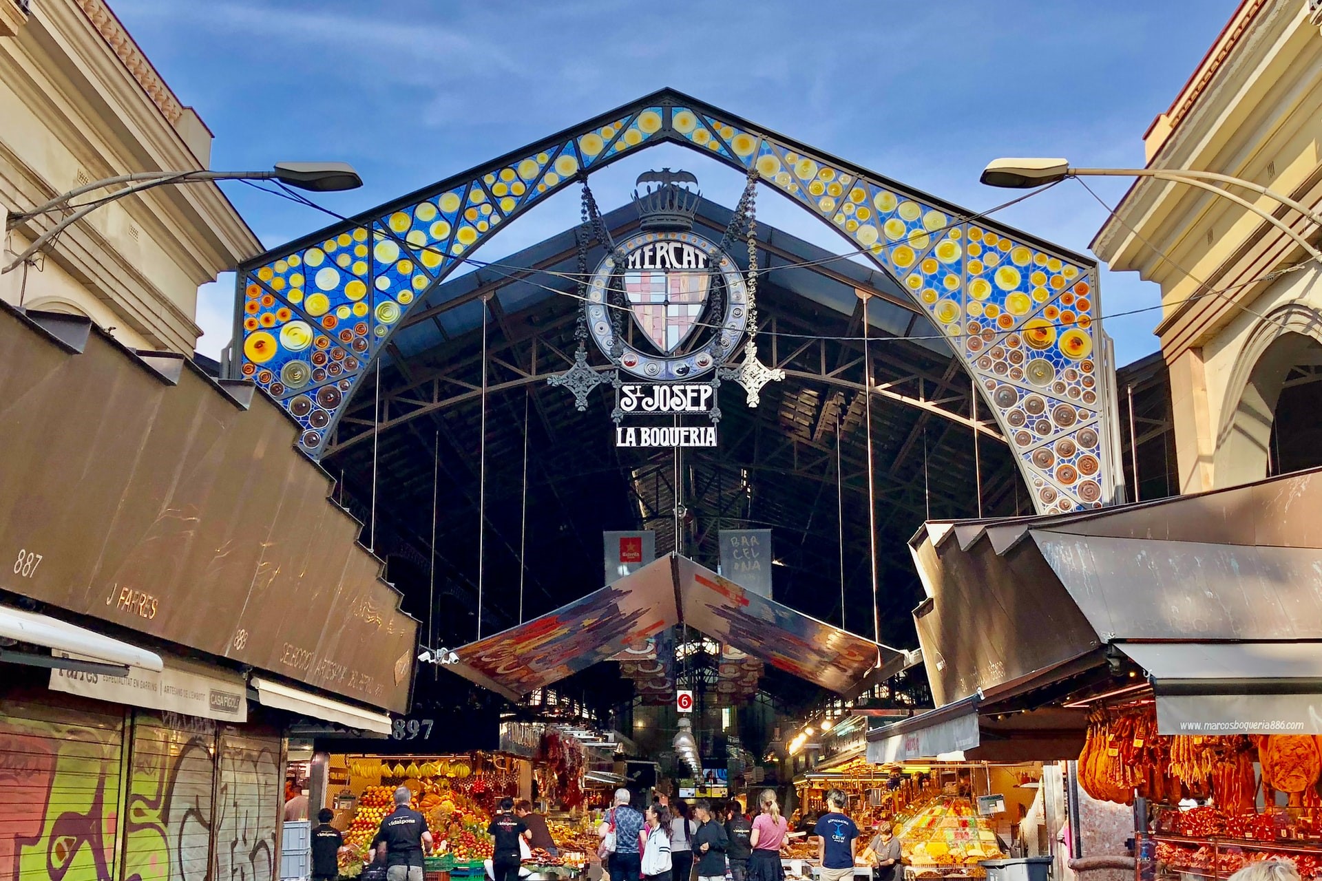 巴塞罗那市场徒步之旅：兰布拉大道 & 博盖利亚市场 & 周边地区 