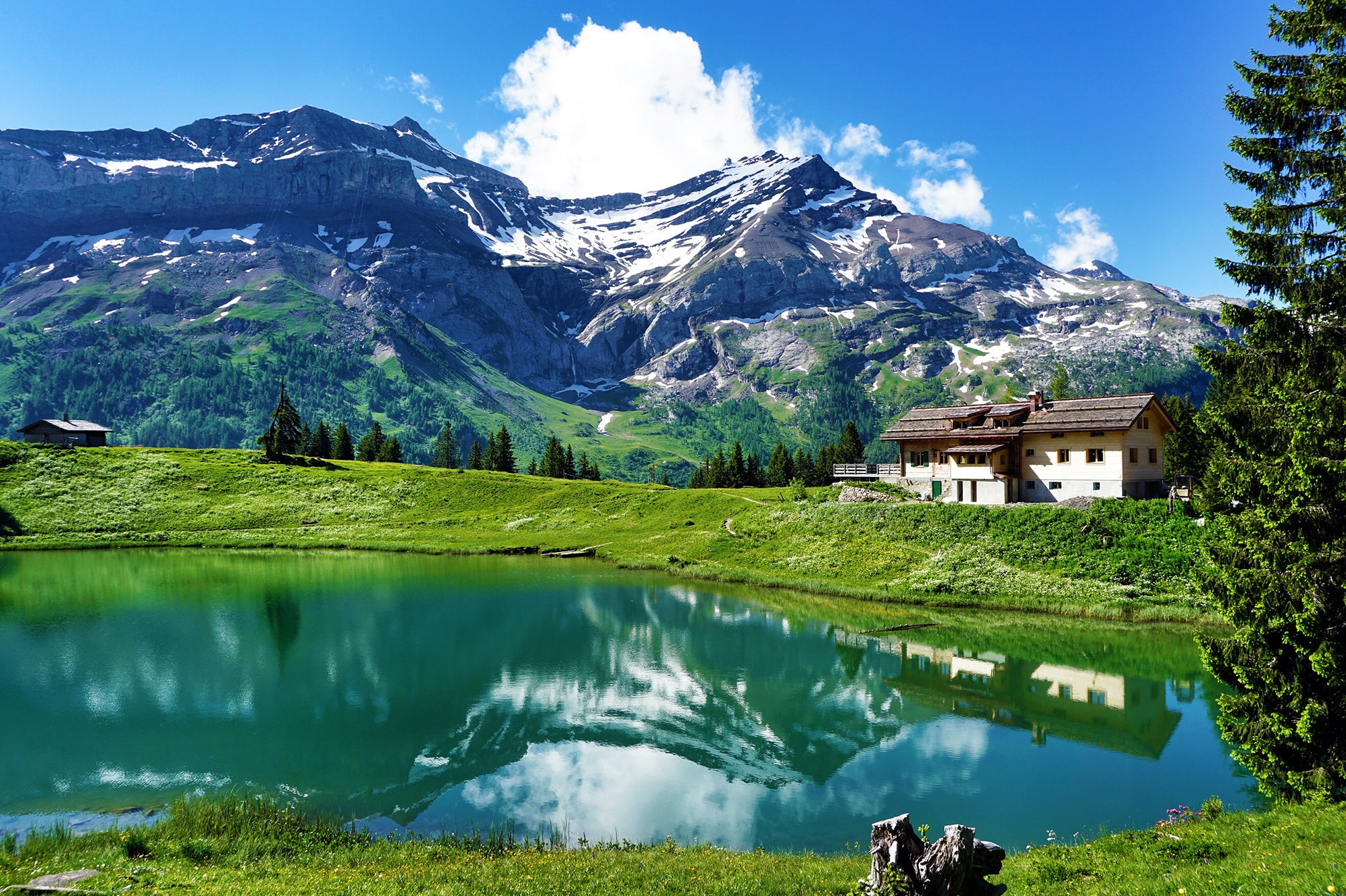 冰川3000 & 迪亚布勒雷山 & 雷蒙特勒一日游（洛桑出发）