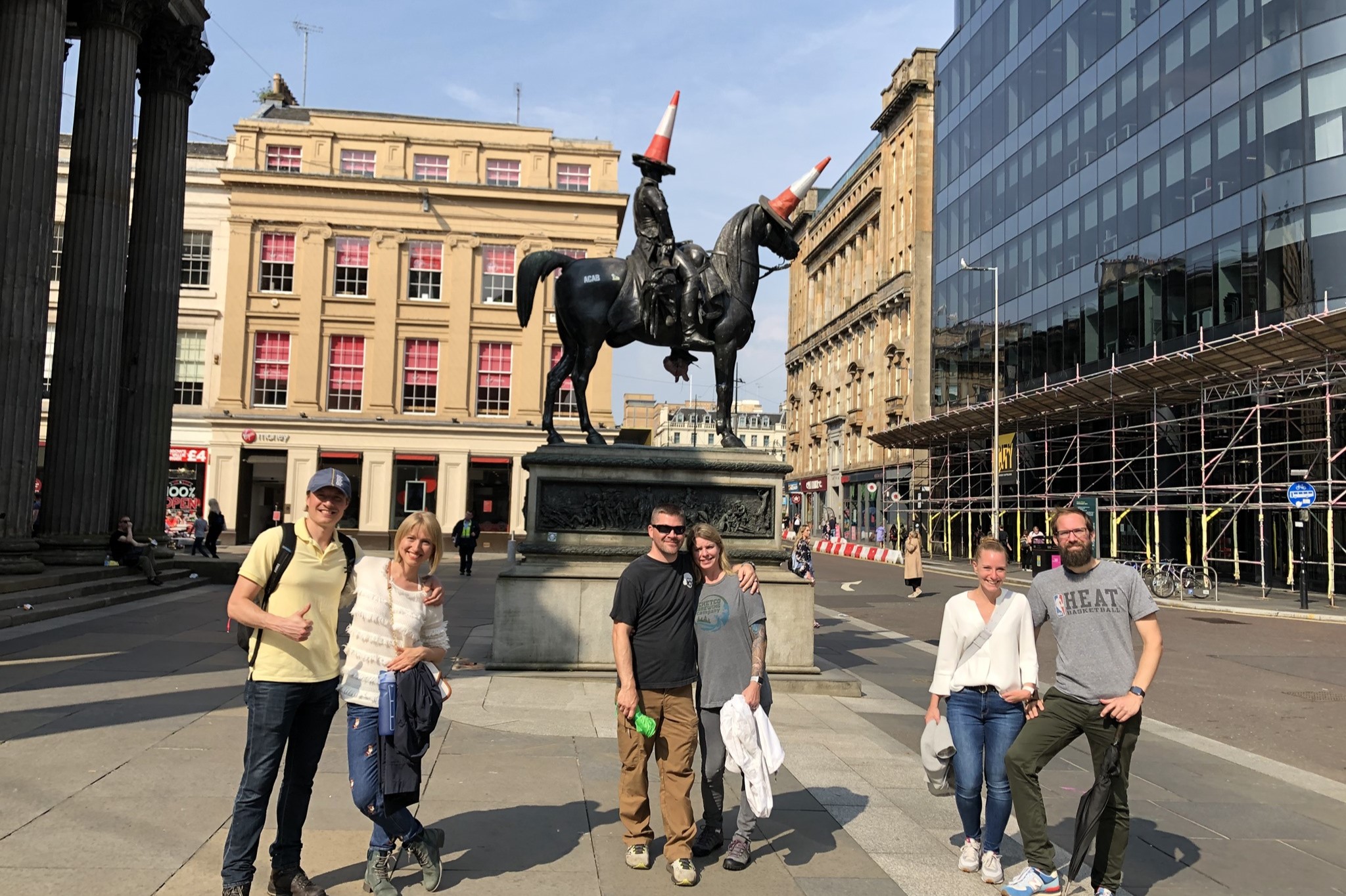 格拉斯哥市中心步行之旅