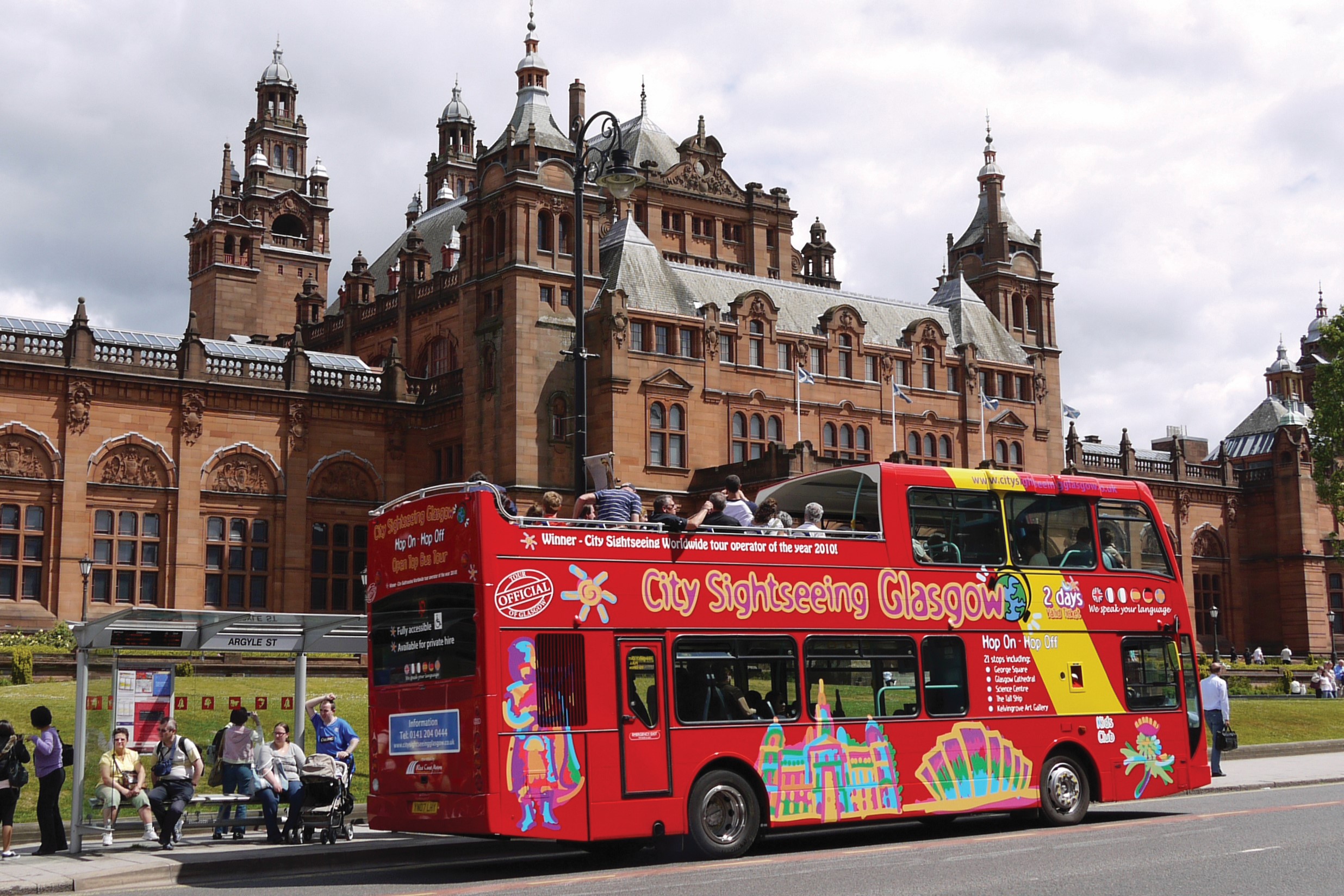 格拉斯哥随上随下观光巴士票