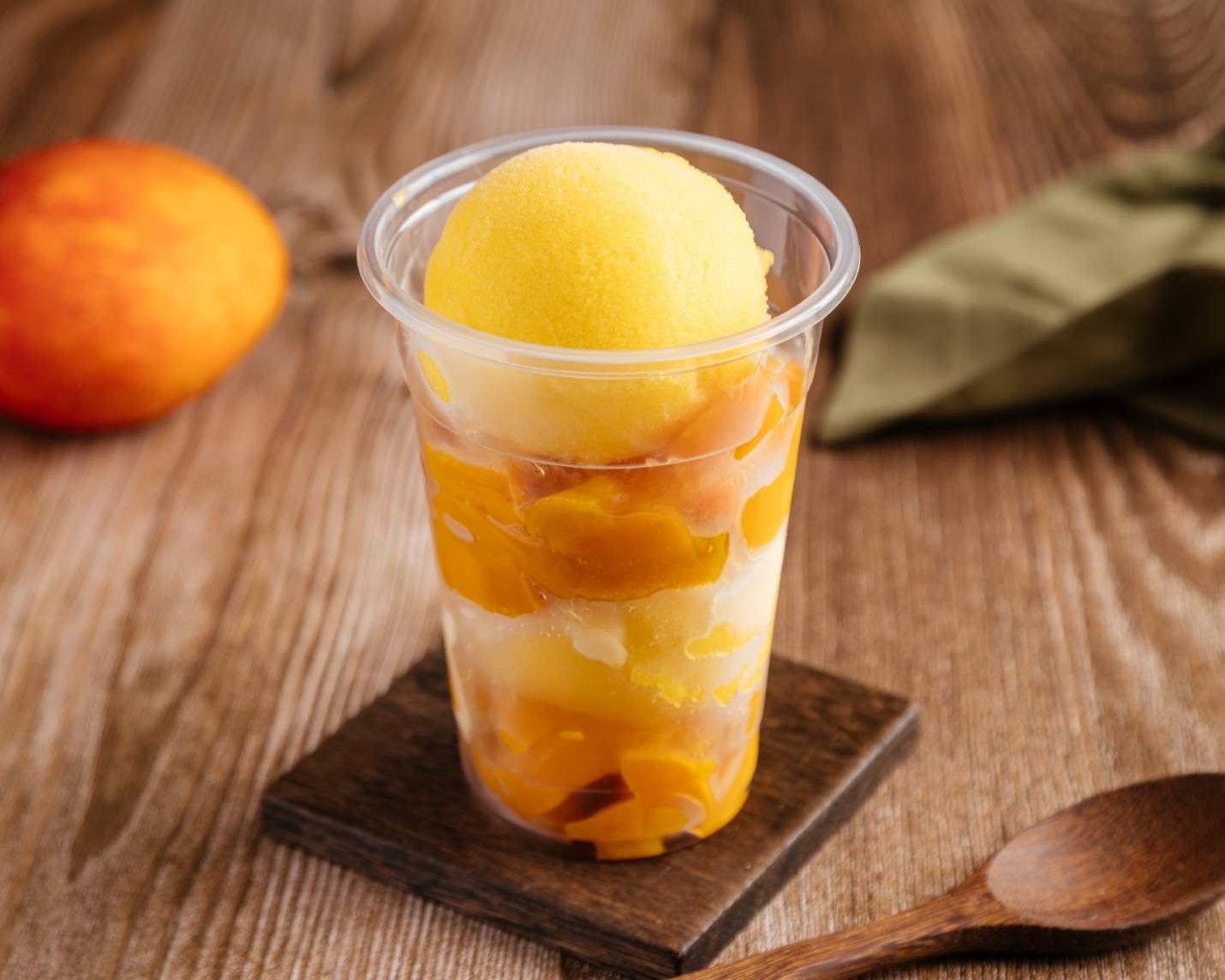 红豆仙生：超级芒果爽绵绵冰