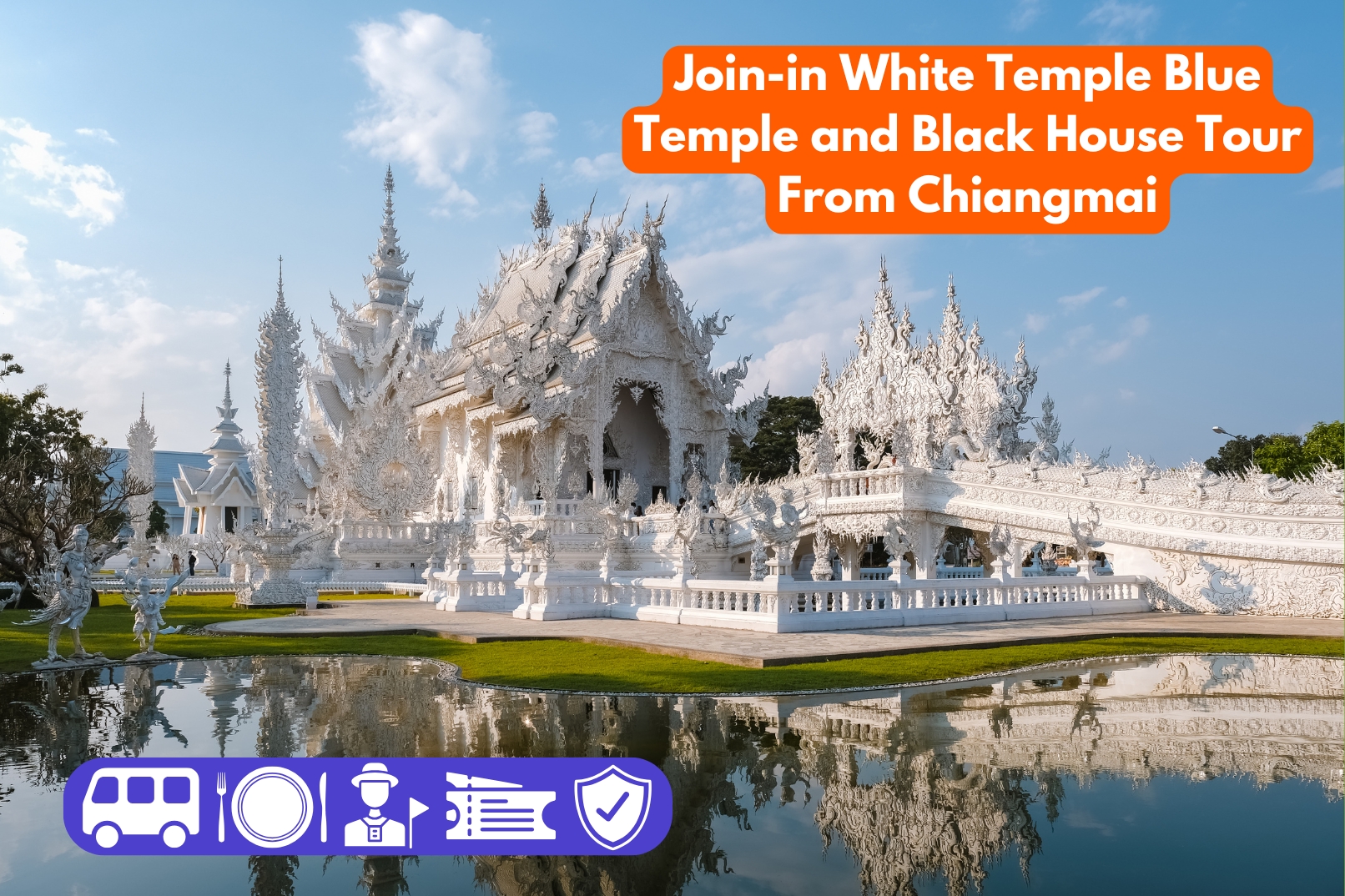 黑庙 & 白庙 & 蓝庙拼团游（清迈出发）