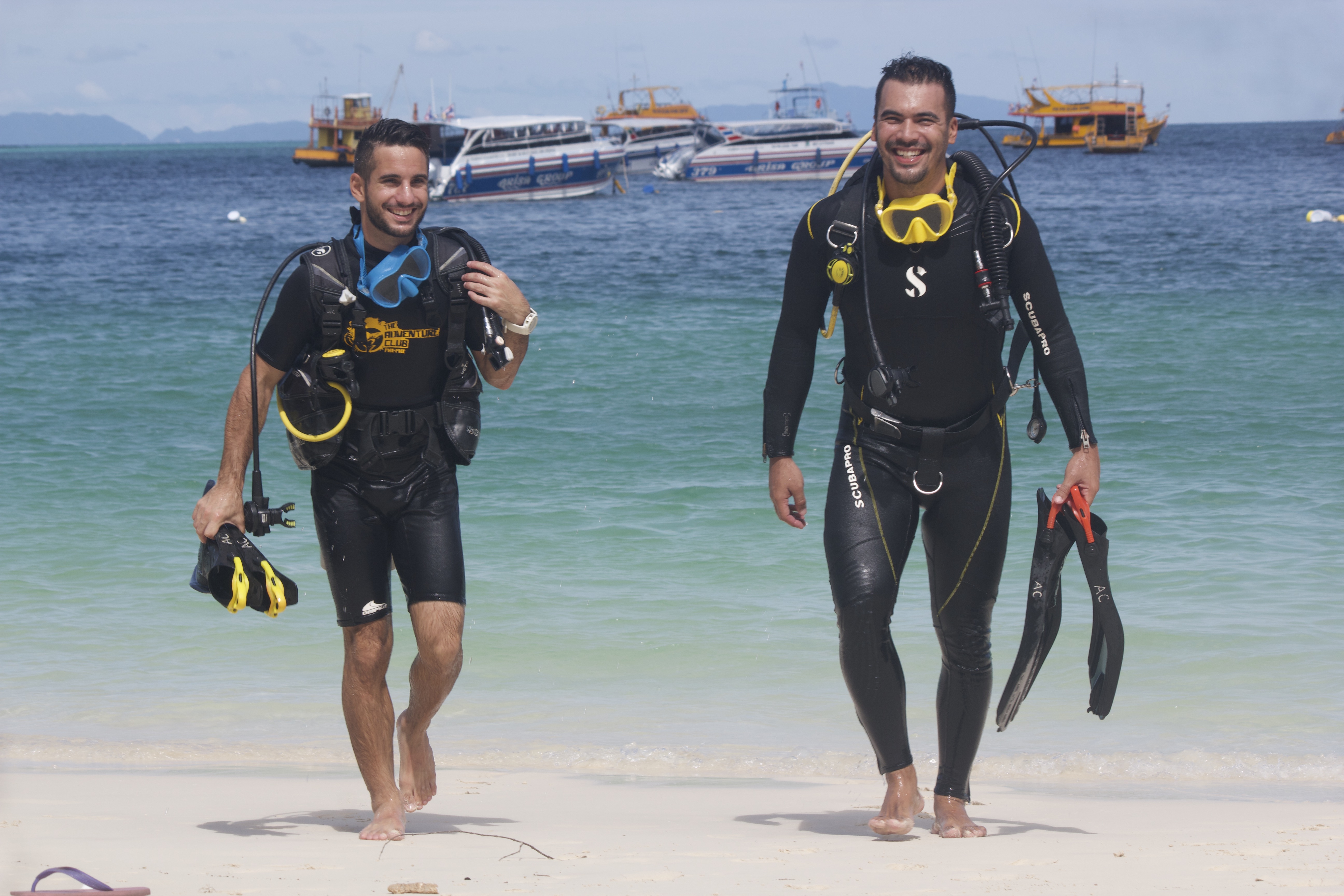 皮皮岛PADI进阶潜水员体验